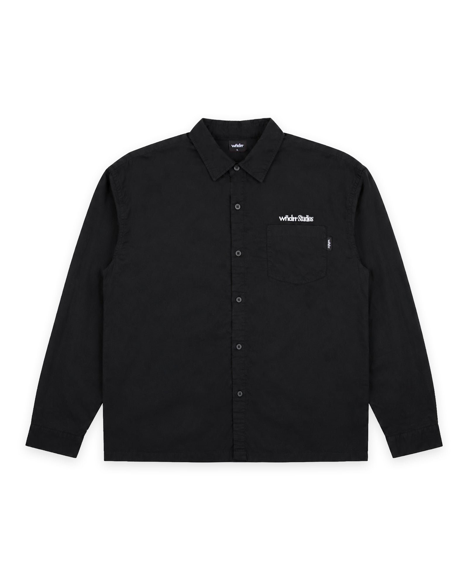 STUDIOS L/S SHIRT - BLACK