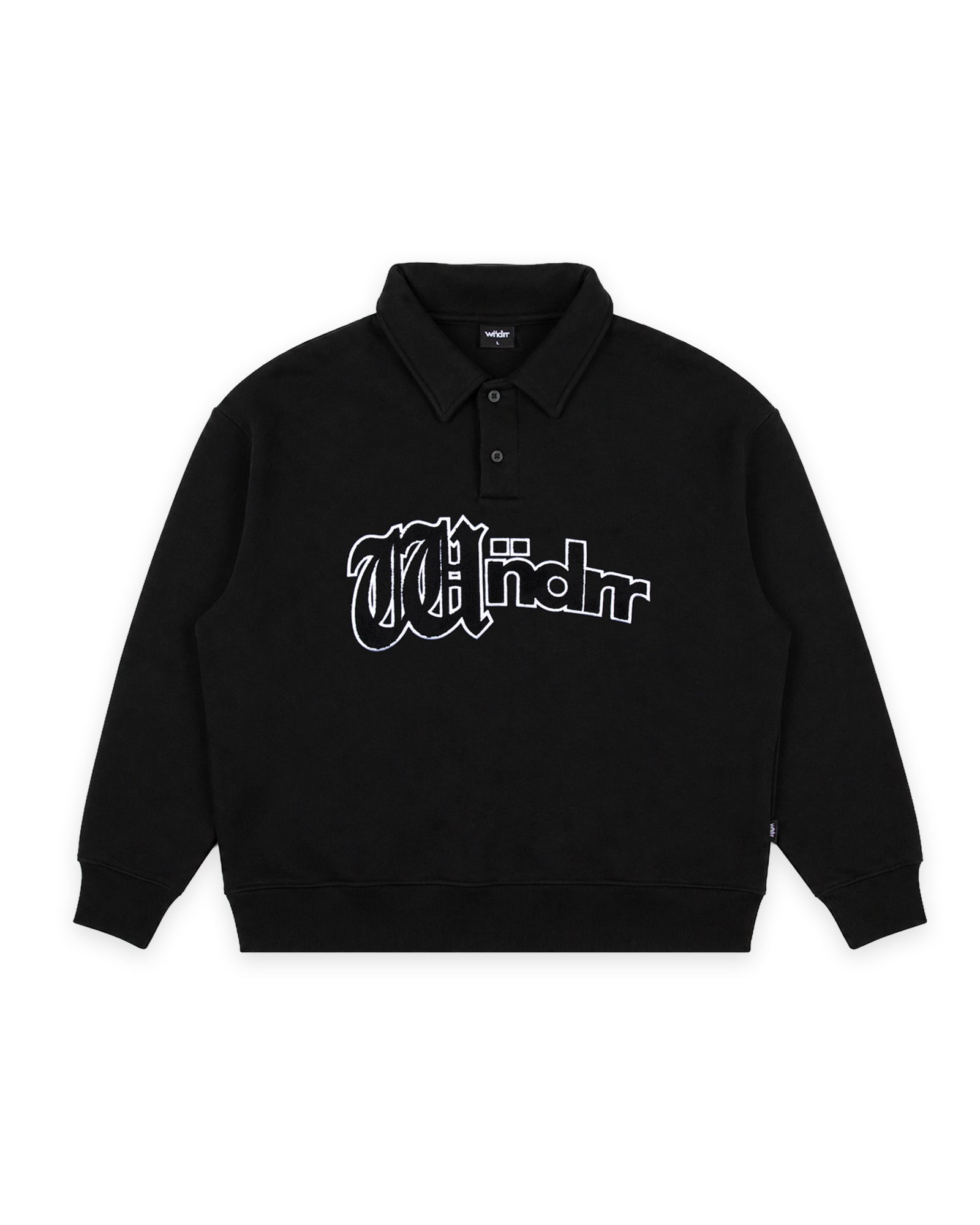 UNITED RUGBY SWEAT - BLACK