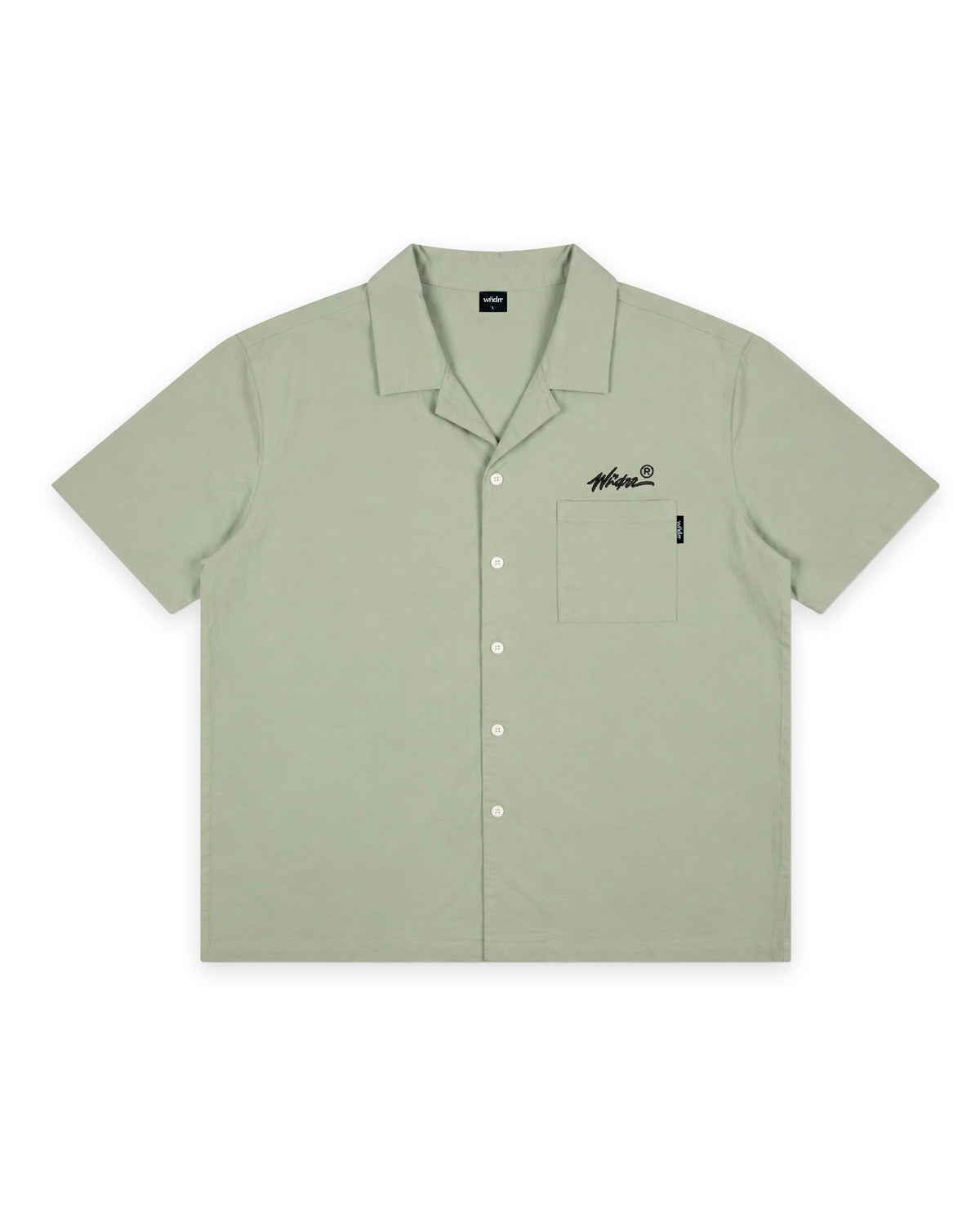 SCRIPT S/S SHIRT - OLIVE