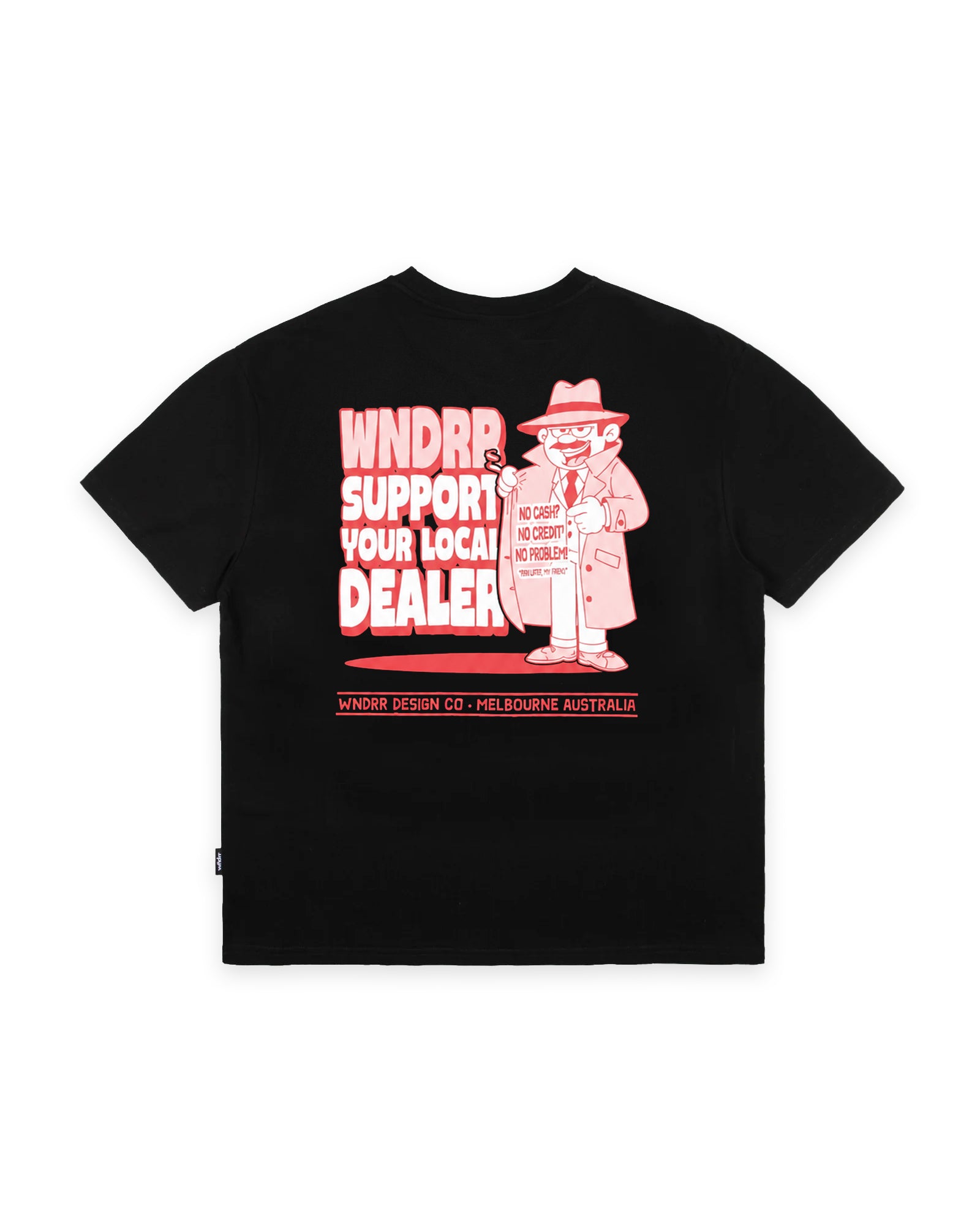 LOCAL BOX FIT TEE - BLACK