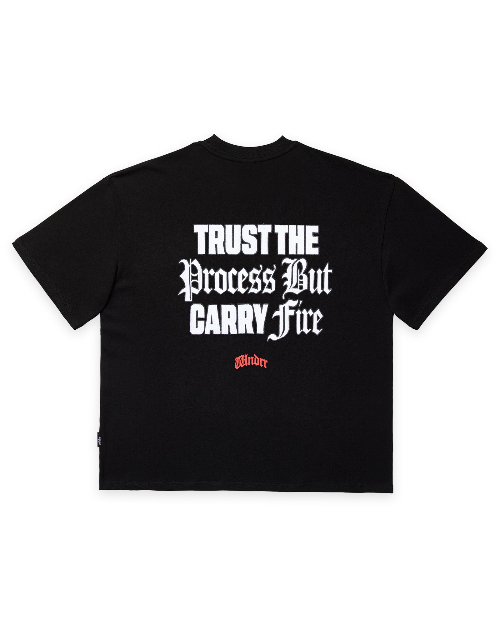 PROCESS HEAVY WEIGHT TEE - BLACK
