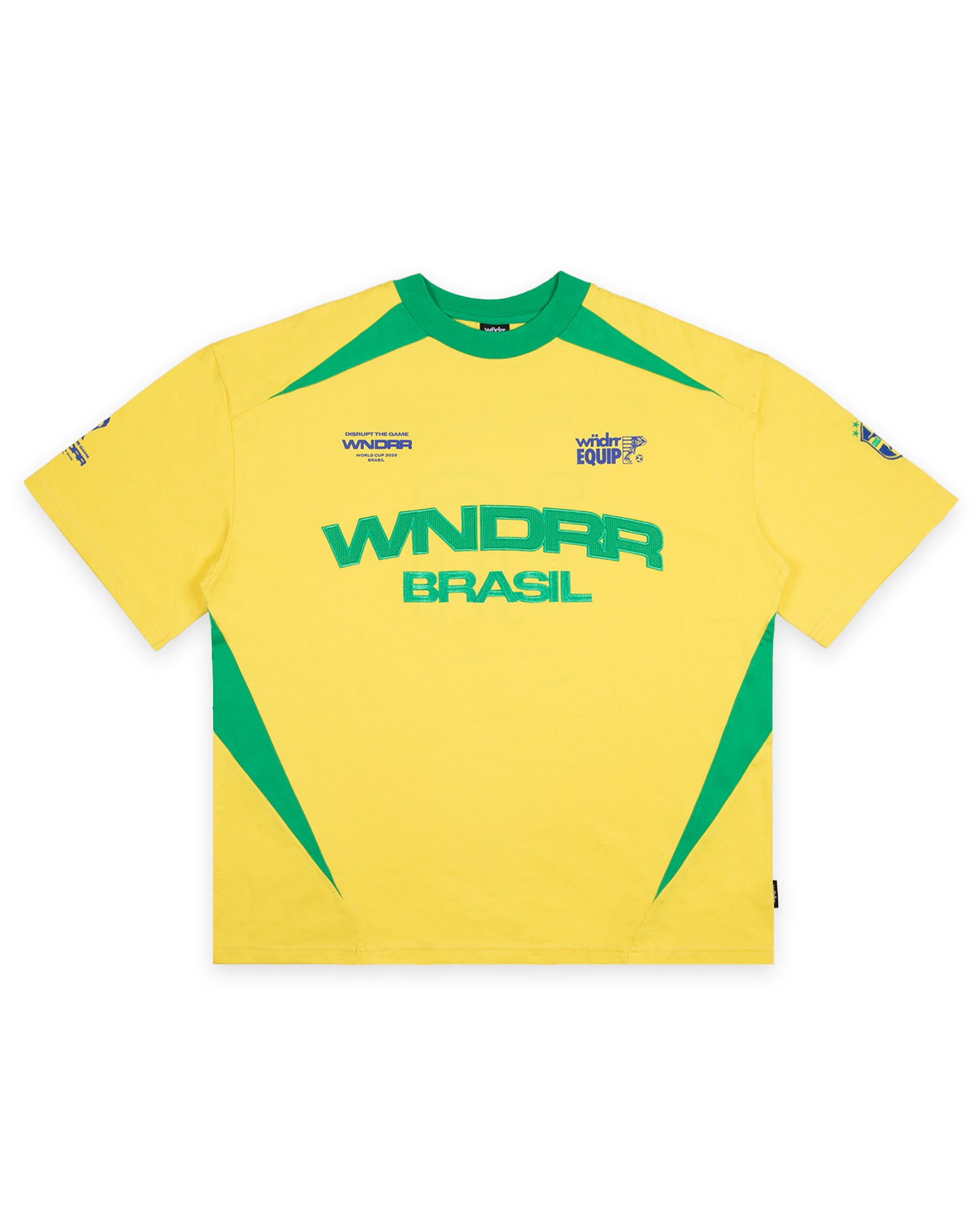 BRASIL WORLD CUP TEE - YELLOW/GREEN