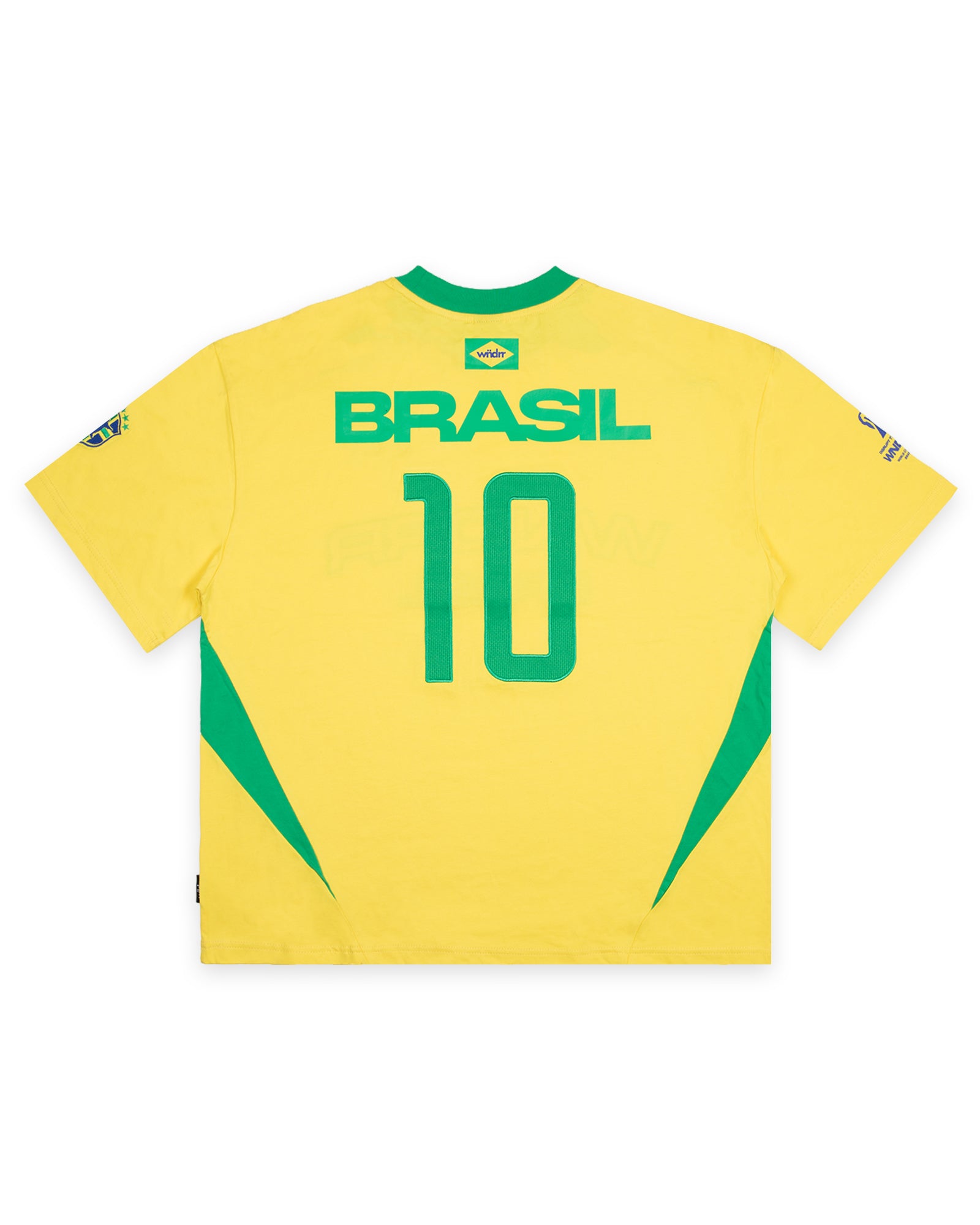 BRASIL WORLD CUP TEE - YELLOW/GREEN