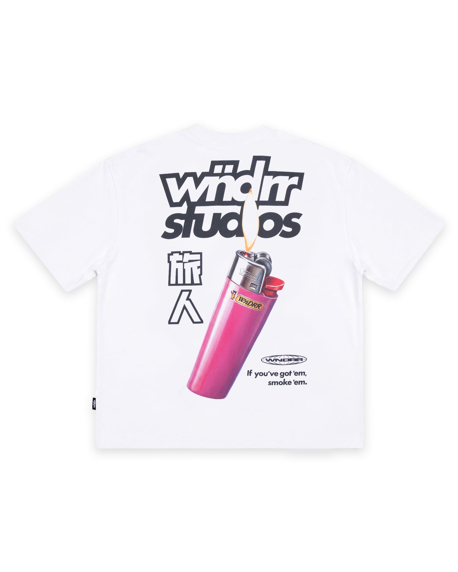 LIGHTER HEAVY WEIGHT TEE - WHITE