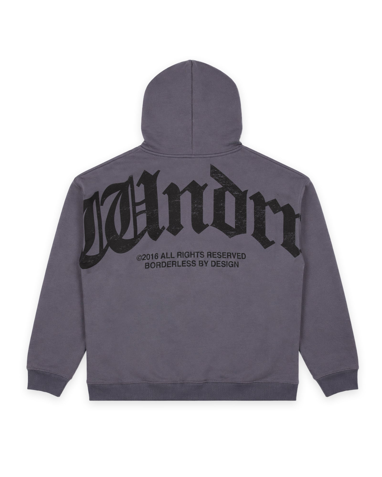 REVIVAL HOOD SWEAT - CHARCOAL