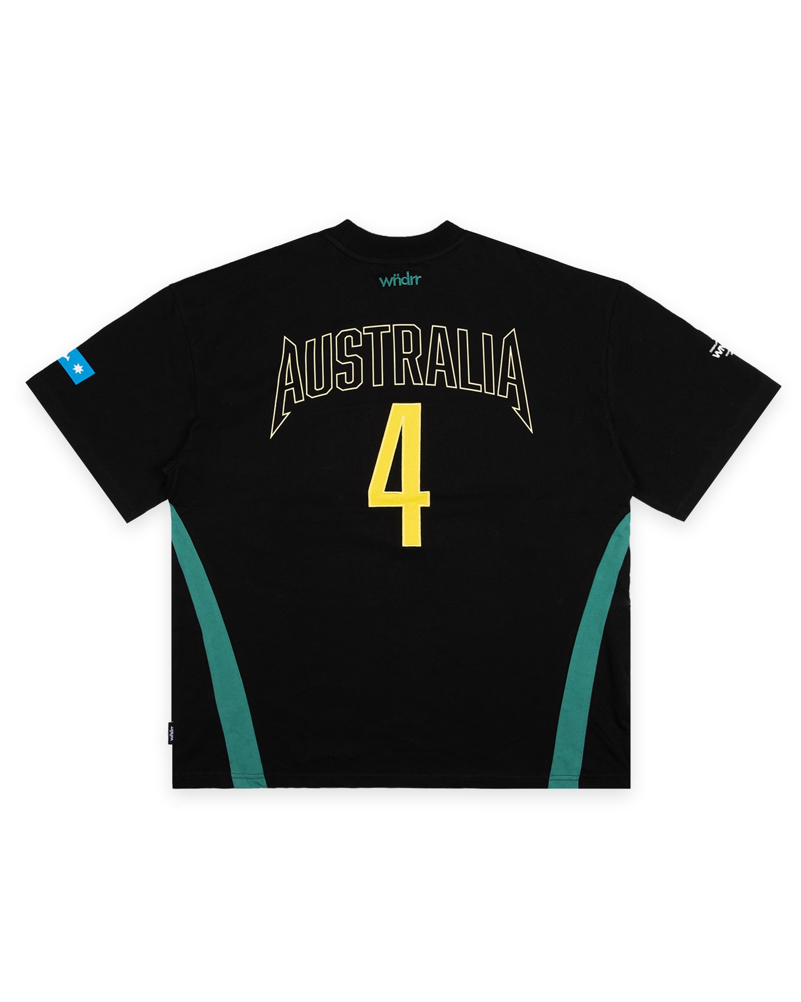 AUSTRALIA WORLD CUP TEE - BLACK/GREEN