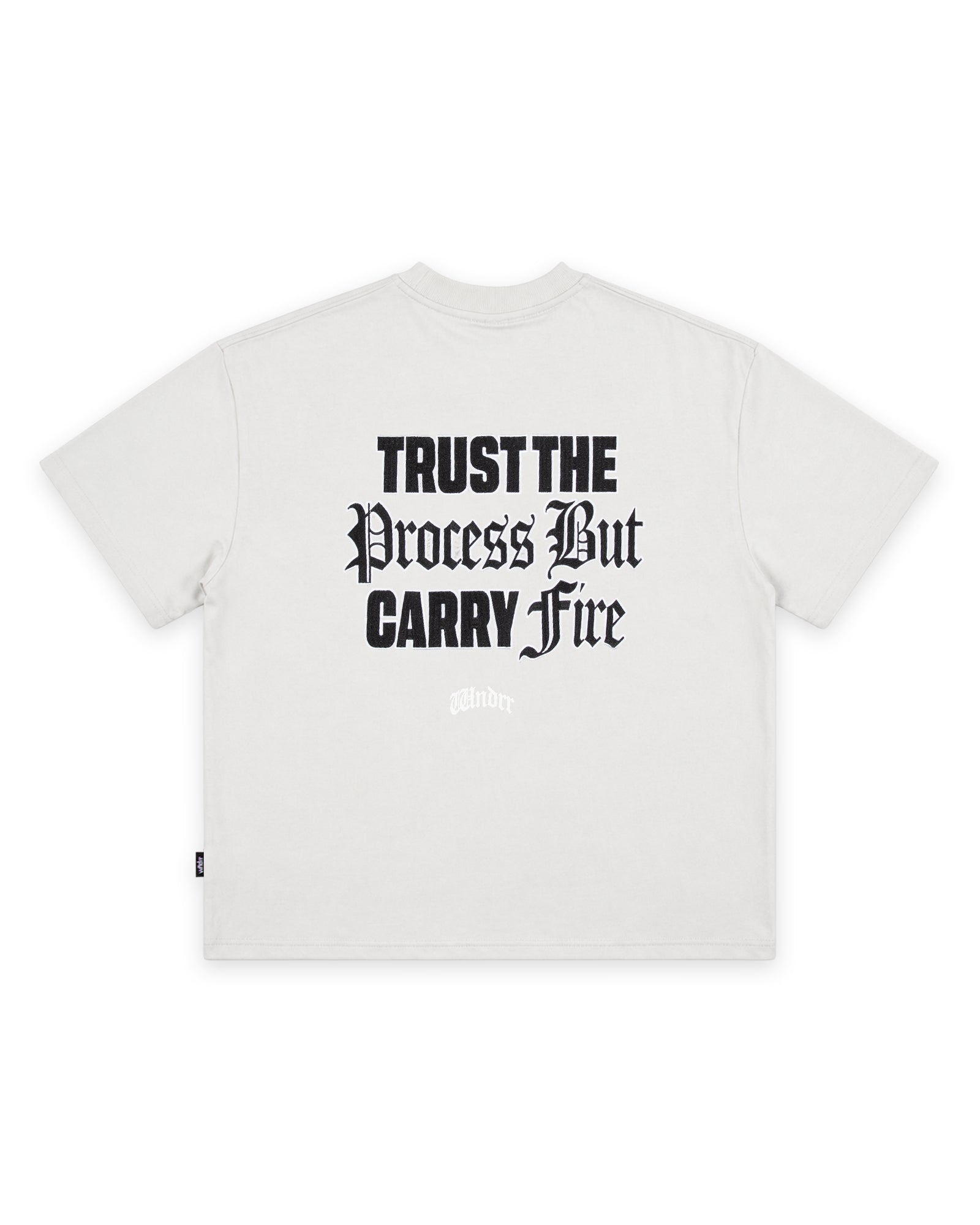 PROCESS HEAVY WEIGHT TEE - OYSTER