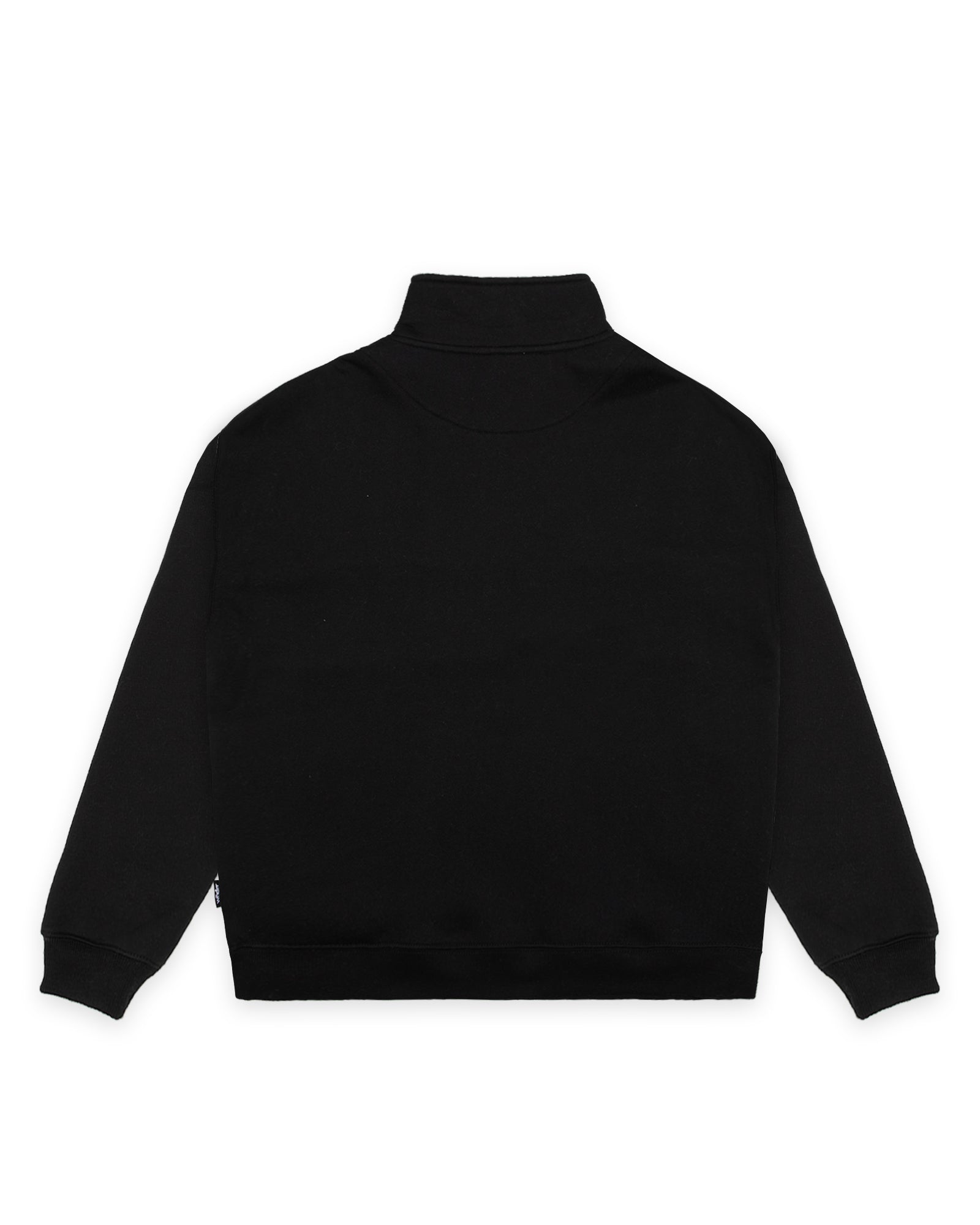 SOHO 1/4 ZIP SWEAT - BLACK
