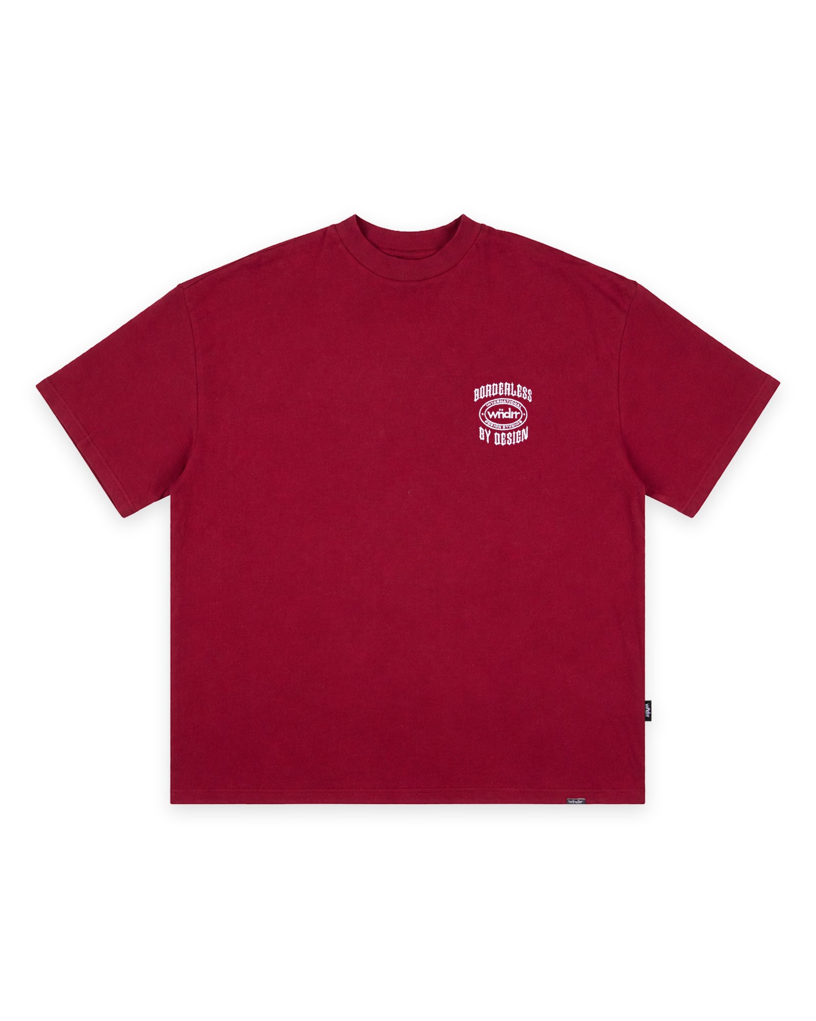 RZN HEAVY WEIGHT TEE - BLOOD RED