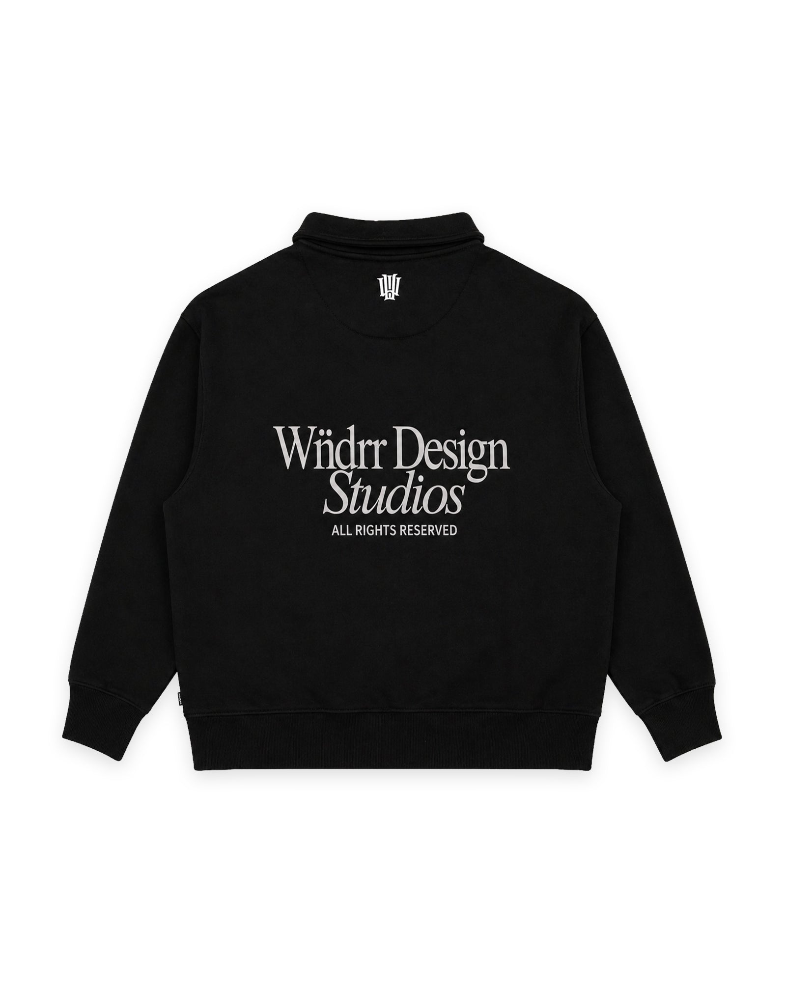 ATELIER RUGBY SWEAT - BLACK