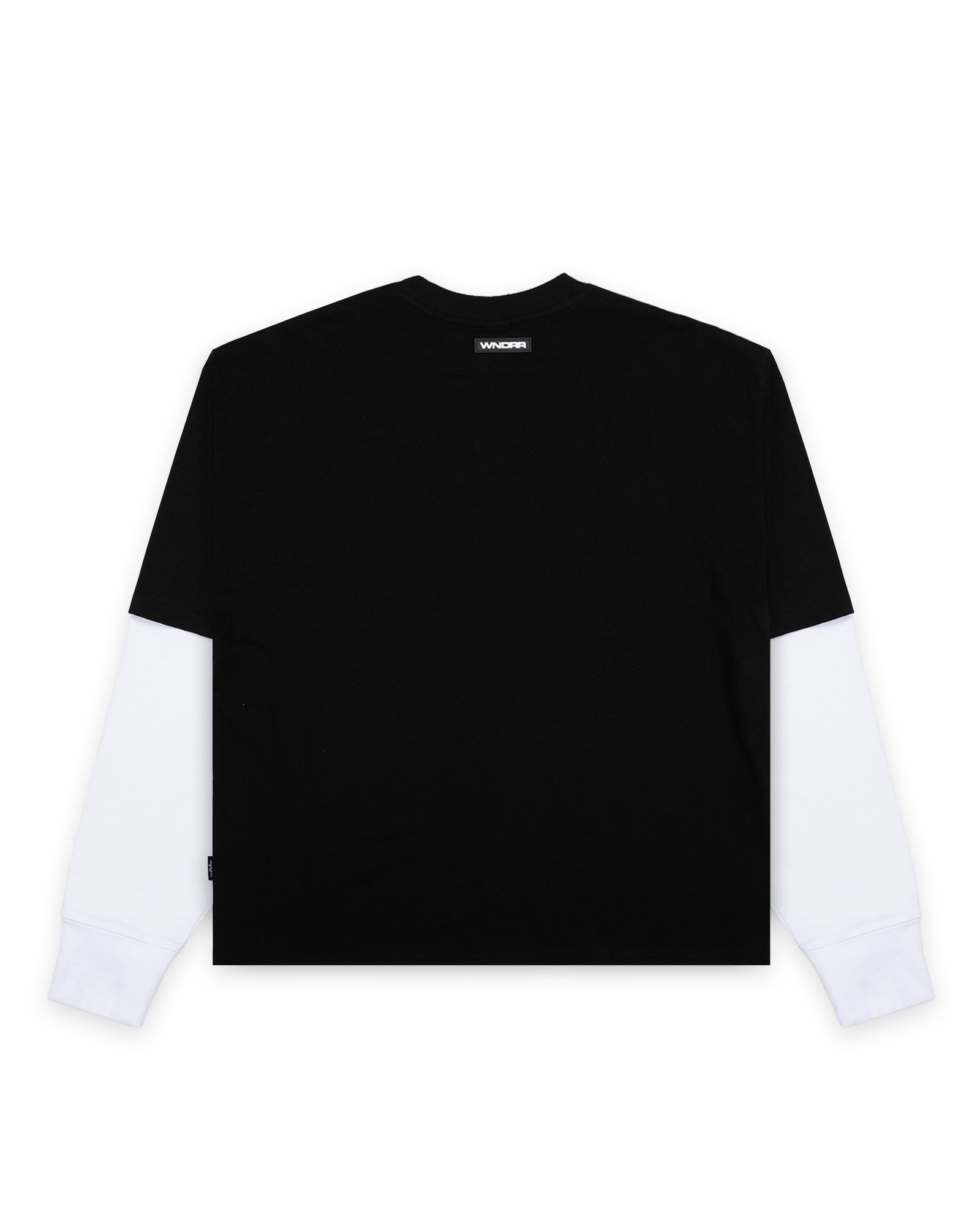 MOTIF LAYERED L/S TEE - BLACK