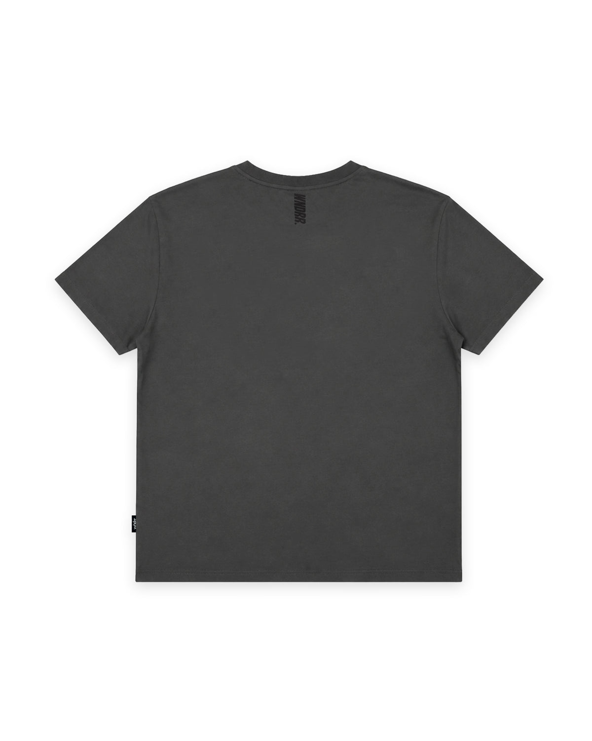 DRIFT BOX FIT TEE - CHARCOAL