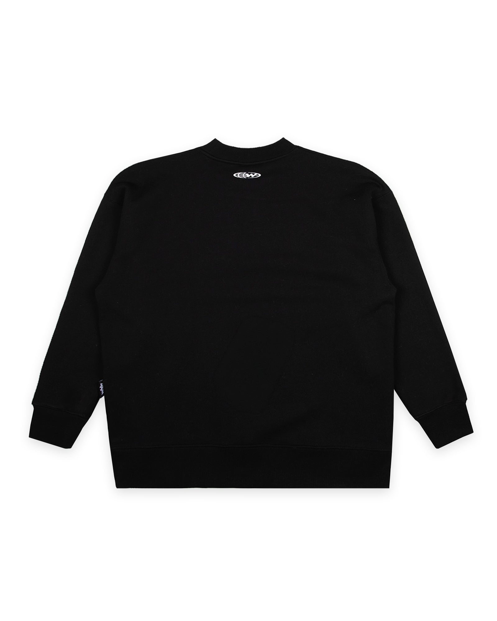 HASHI CREW SWEAT - BLACK