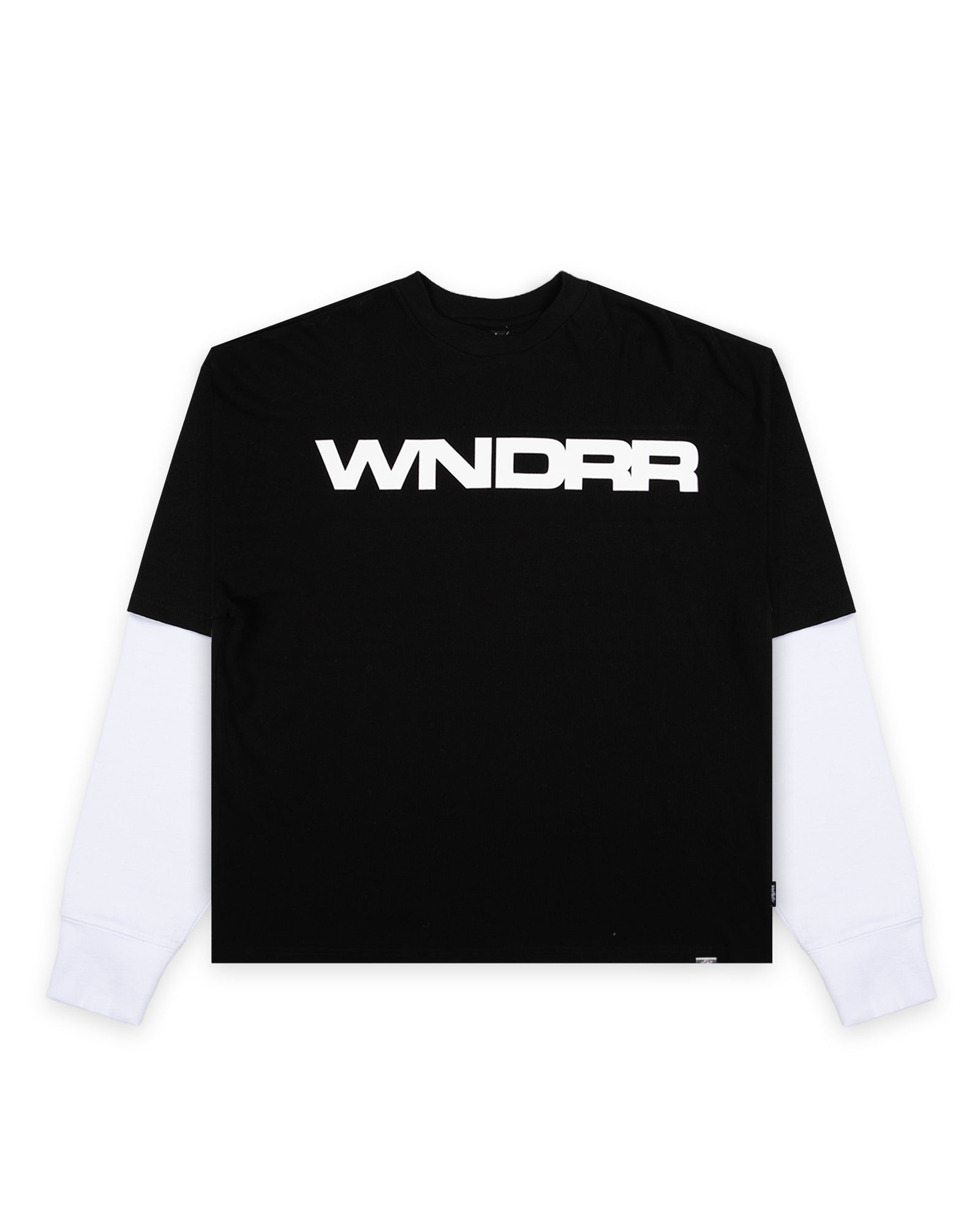 MOTIF LAYERED L/S TEE - BLACK