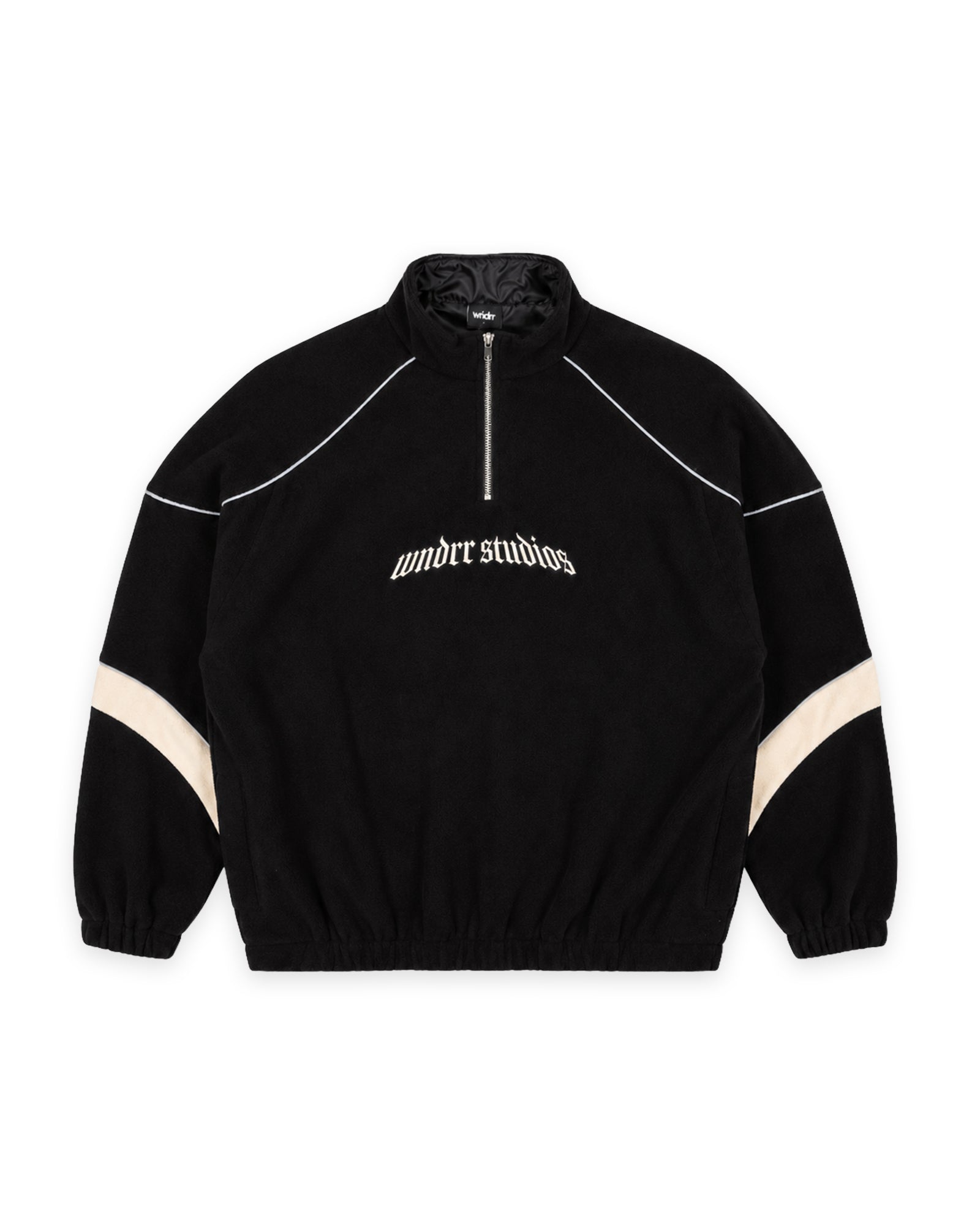 HAVOK 1/4 ZIP POLAR FLEECE - BLACK