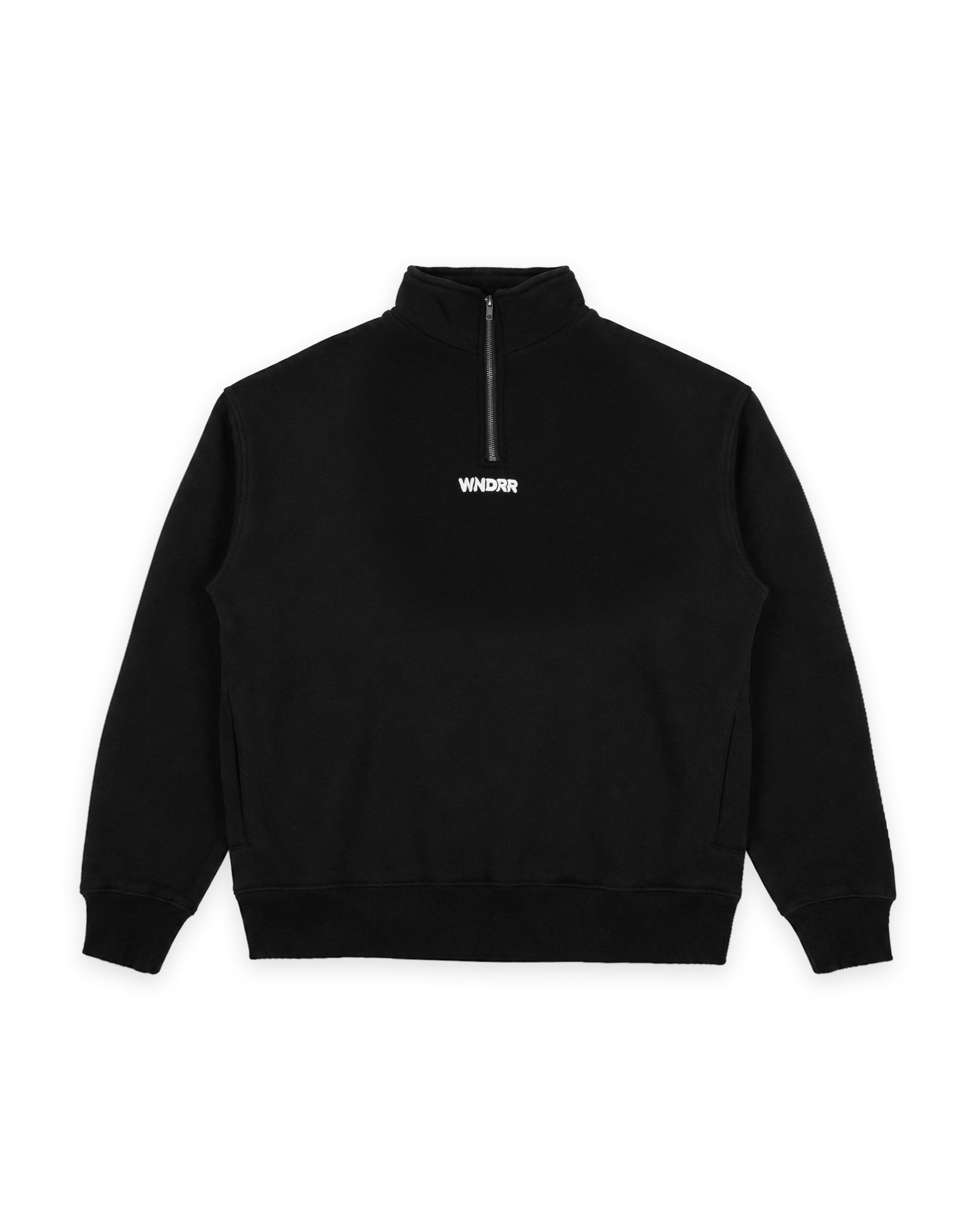 NIMBUS 1/4 ZIP SWEAT - BLACK