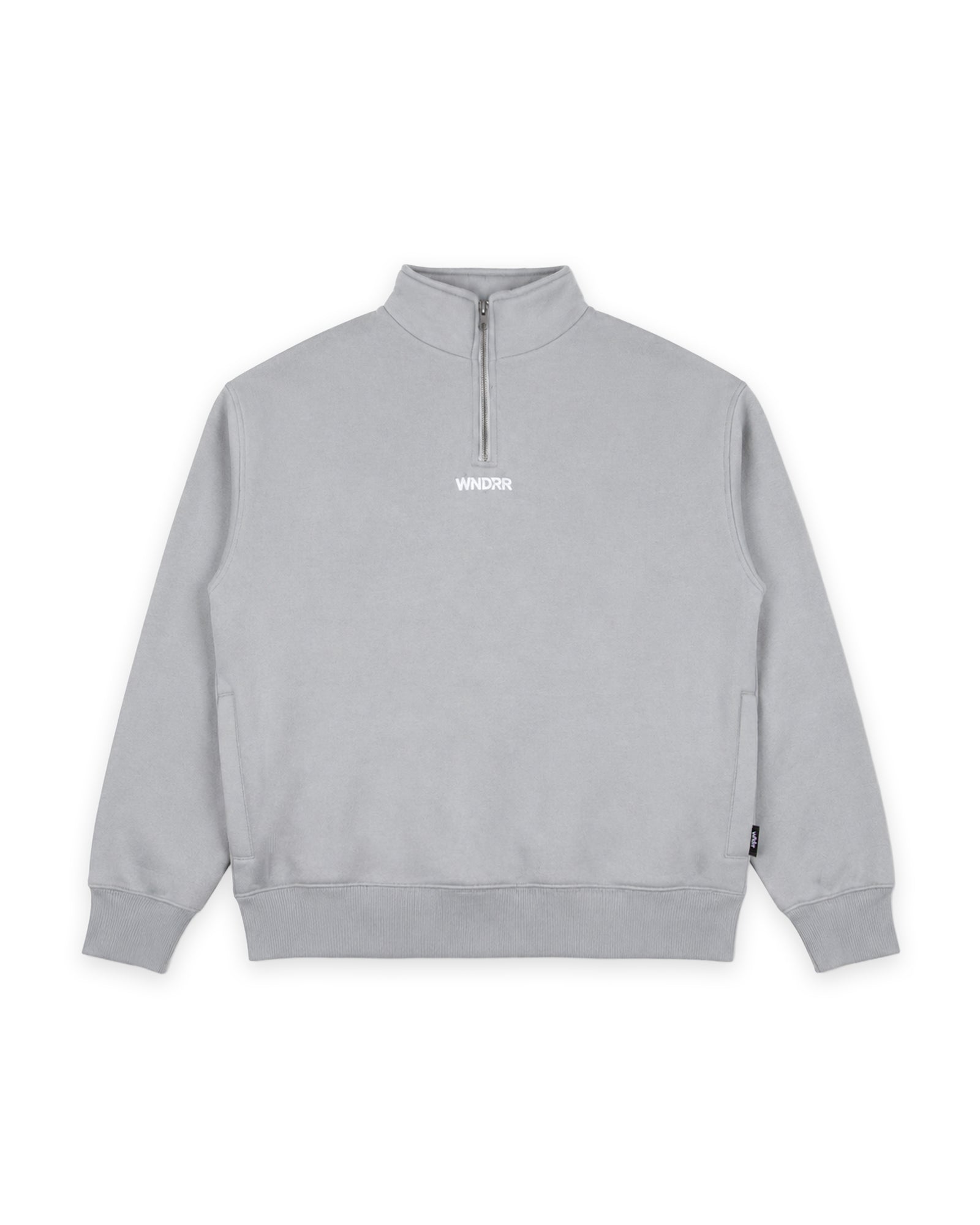 NIMBUS 1/4 ZIP SWEAT - CEMENT GREY