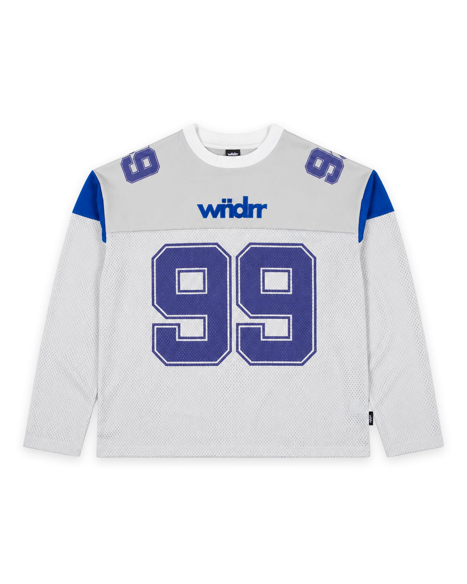 WAYNE HOCKEY JERSEY - GREY/NAVY