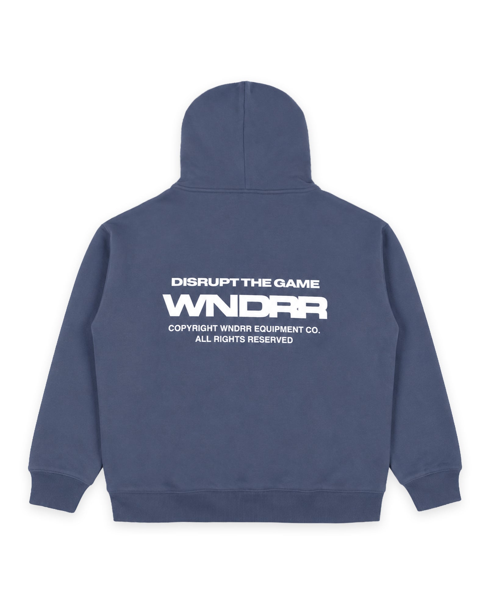 REFRAIN HOOD SWEAT - STORM BLUE