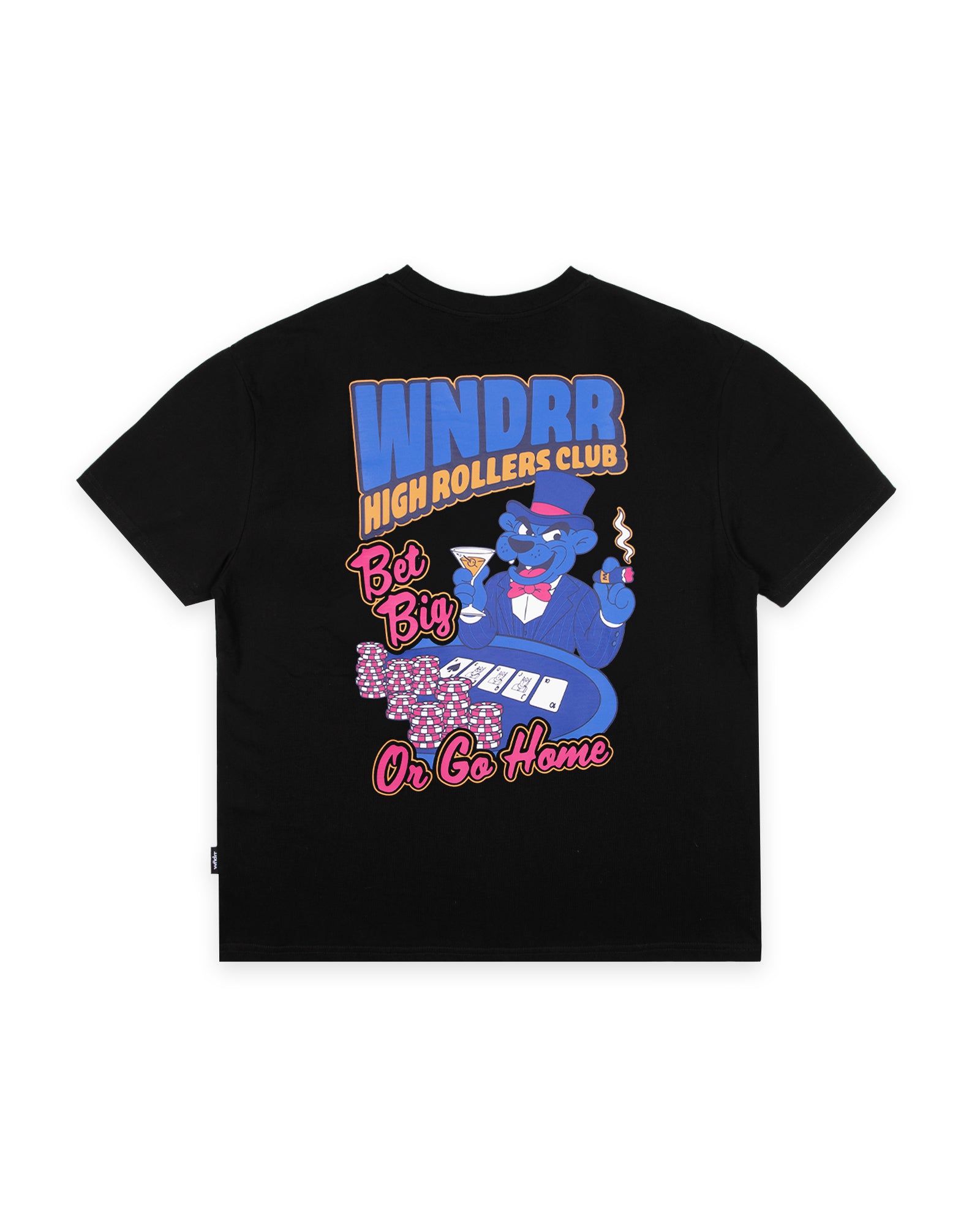 BET BIG BOX FIT TEE - BLACK