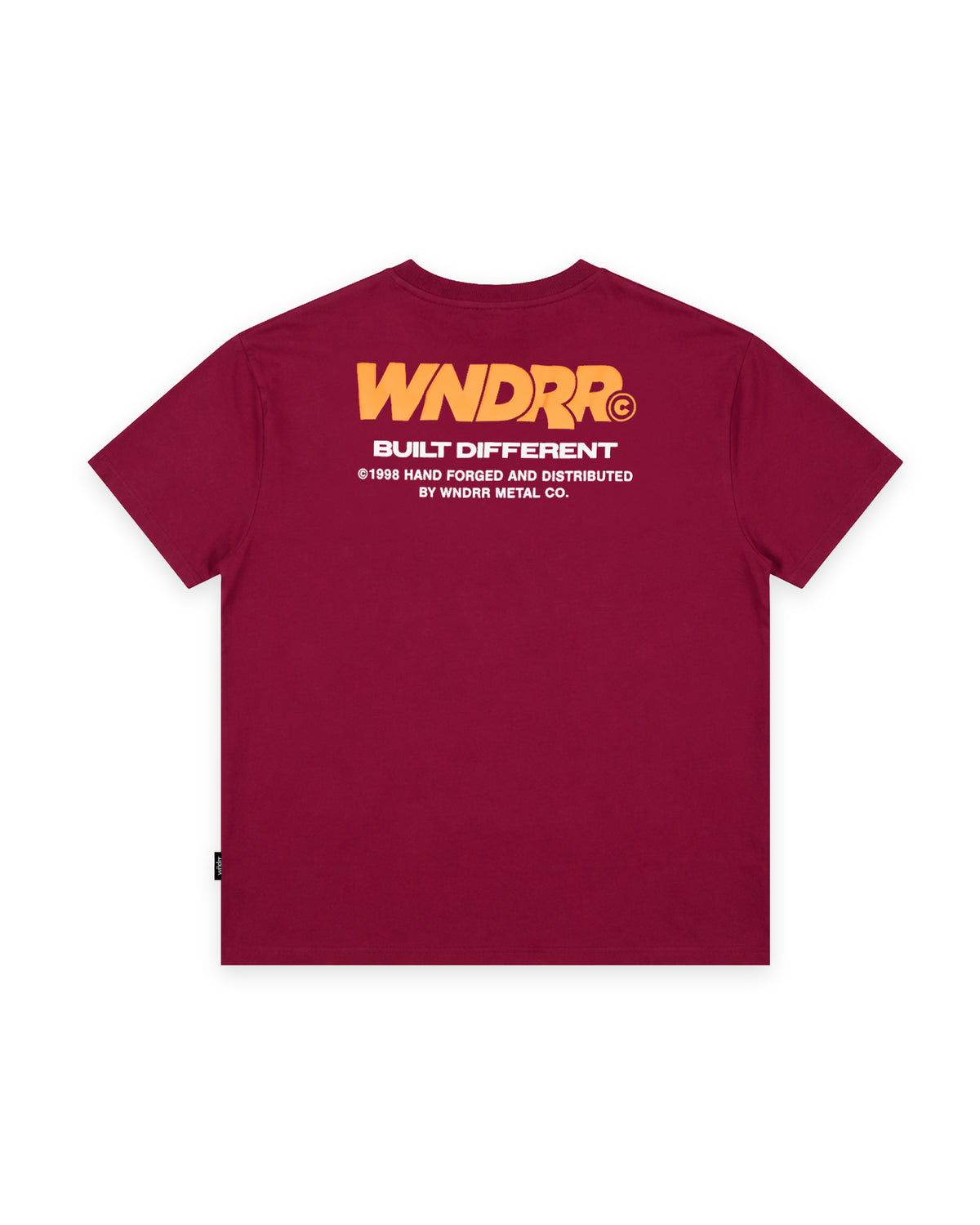 SHODO BOX FIT TEE - BLOOD RED