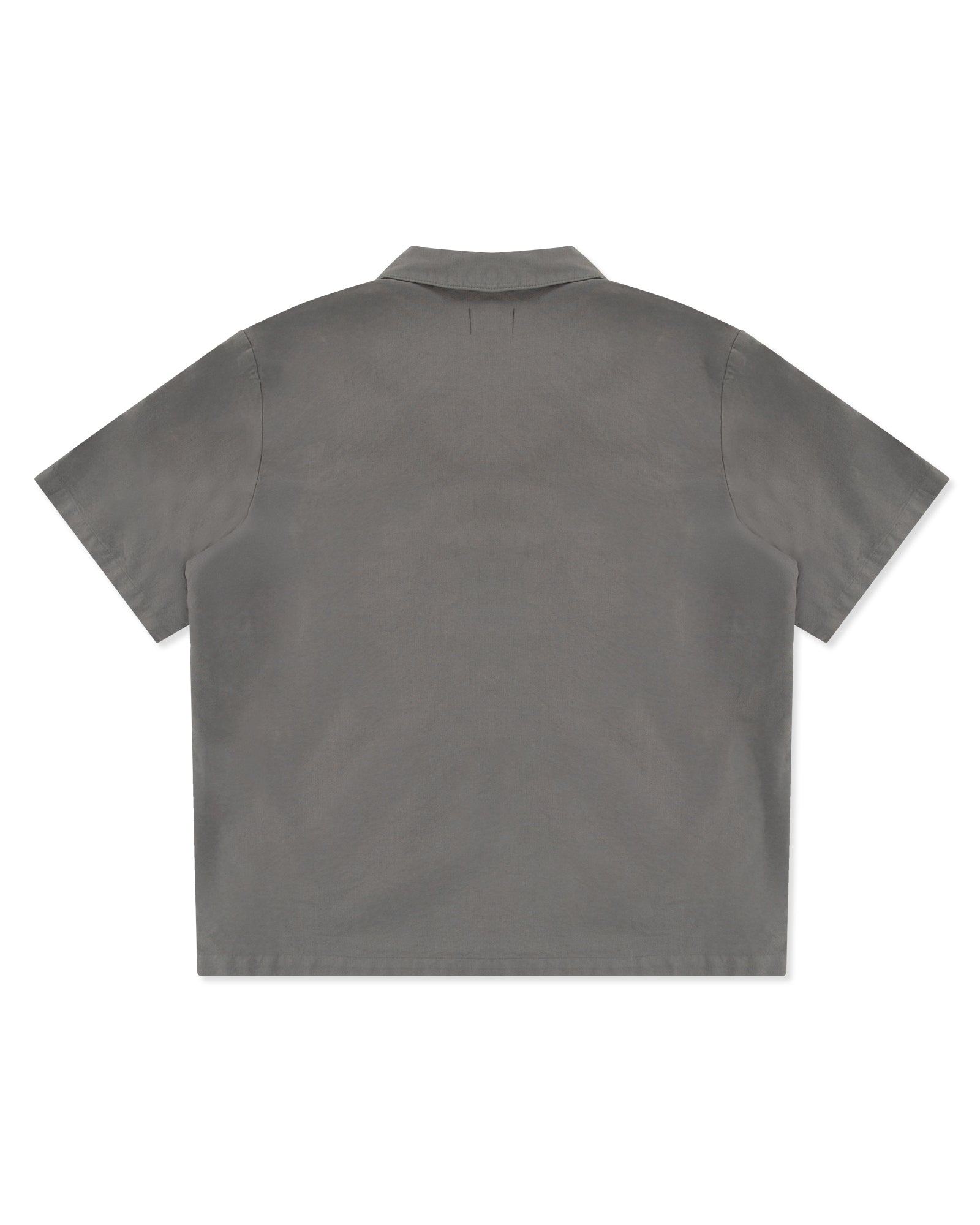 SCRIPT S/S SHIRT - MOON GREY