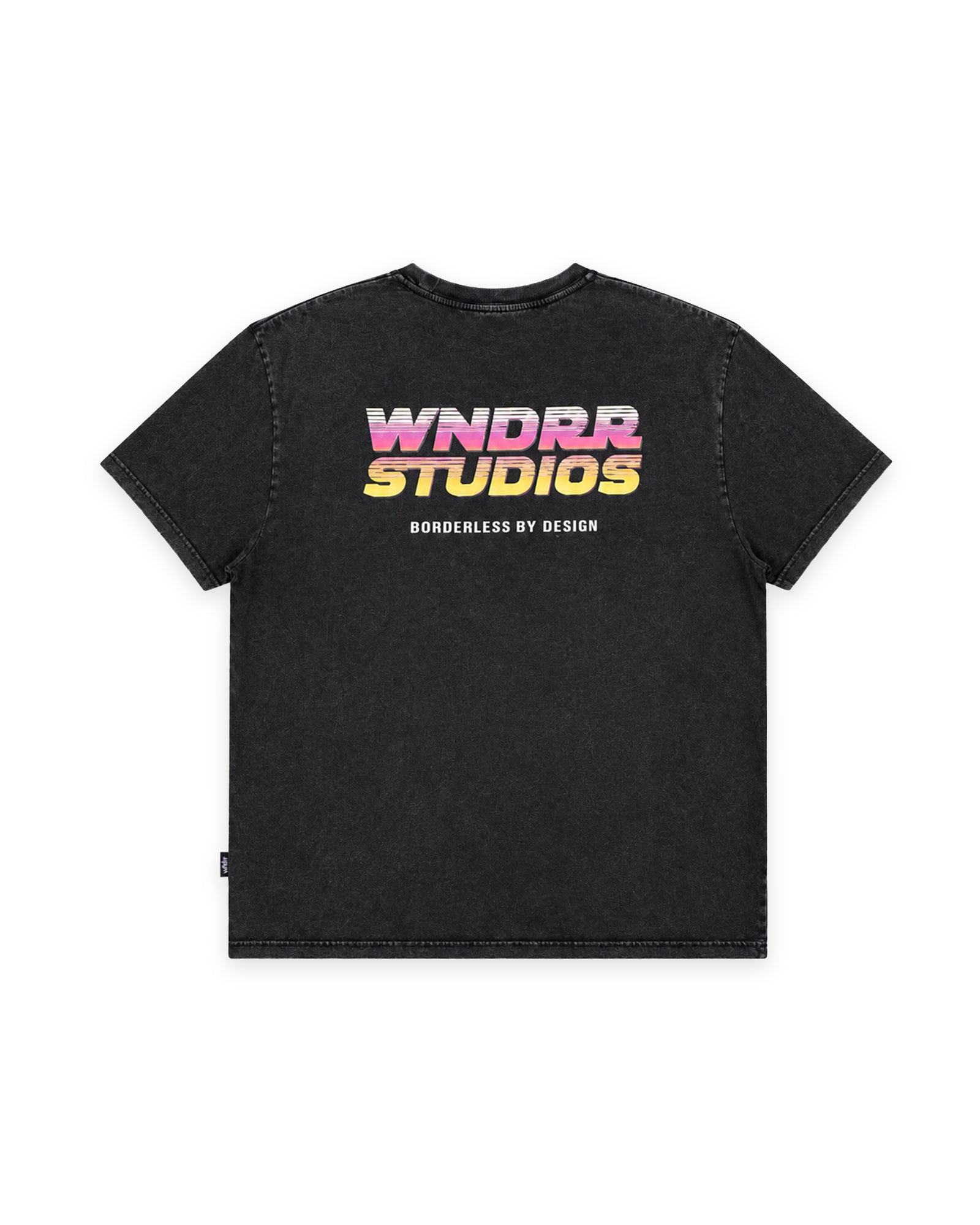 ARCADE BOX FIT TEE - WASHED BLACK