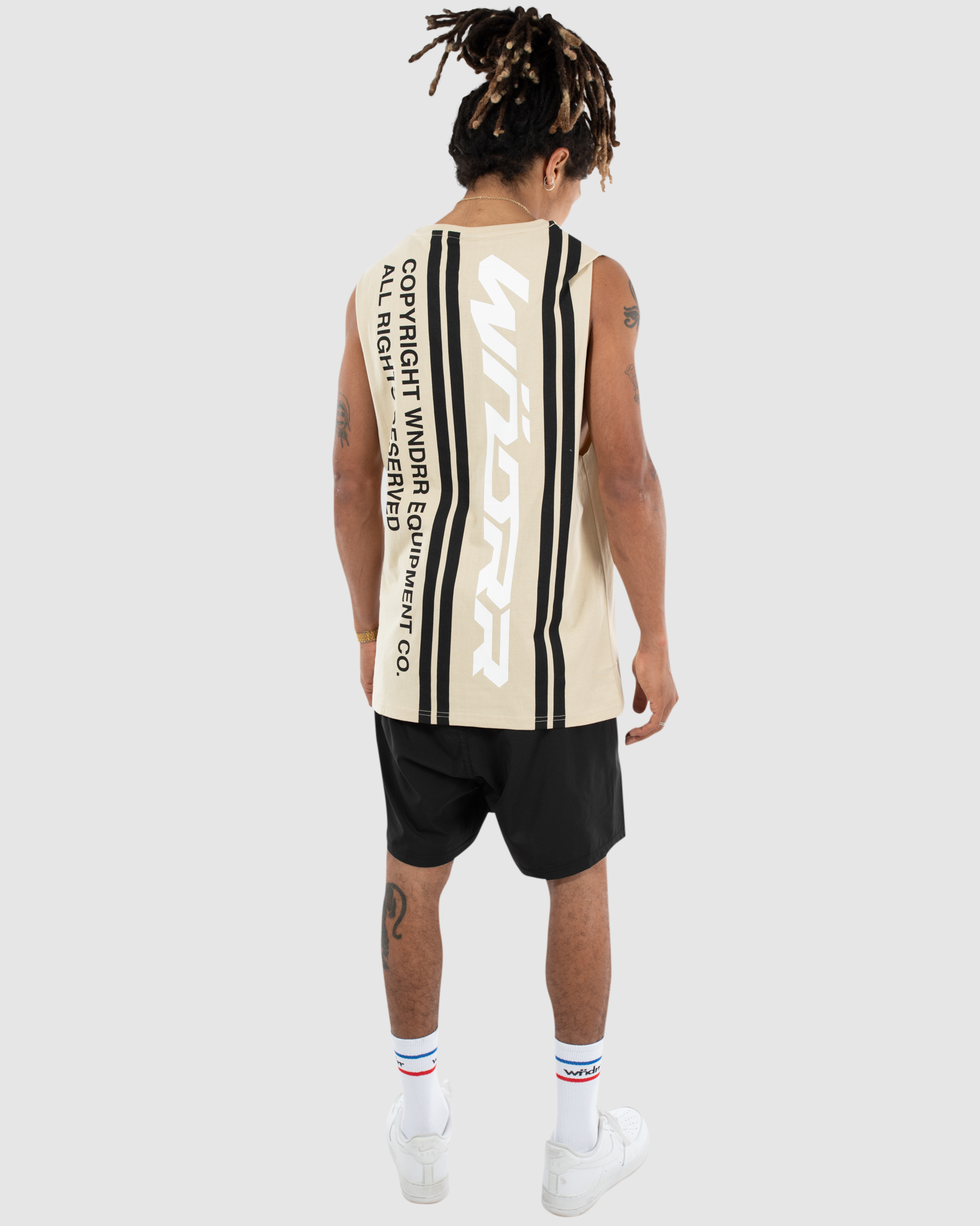 BACKOFF MUSCLE TOP - TAN
