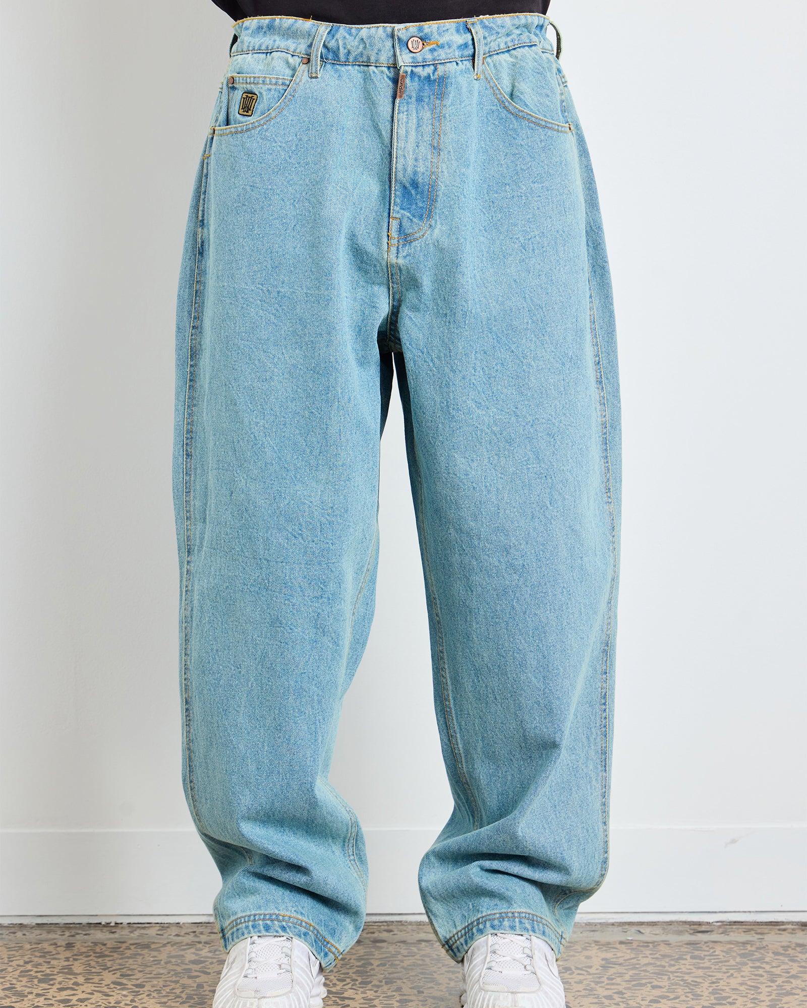 BRONCO BAGGY JEAN - WASHED BLUE