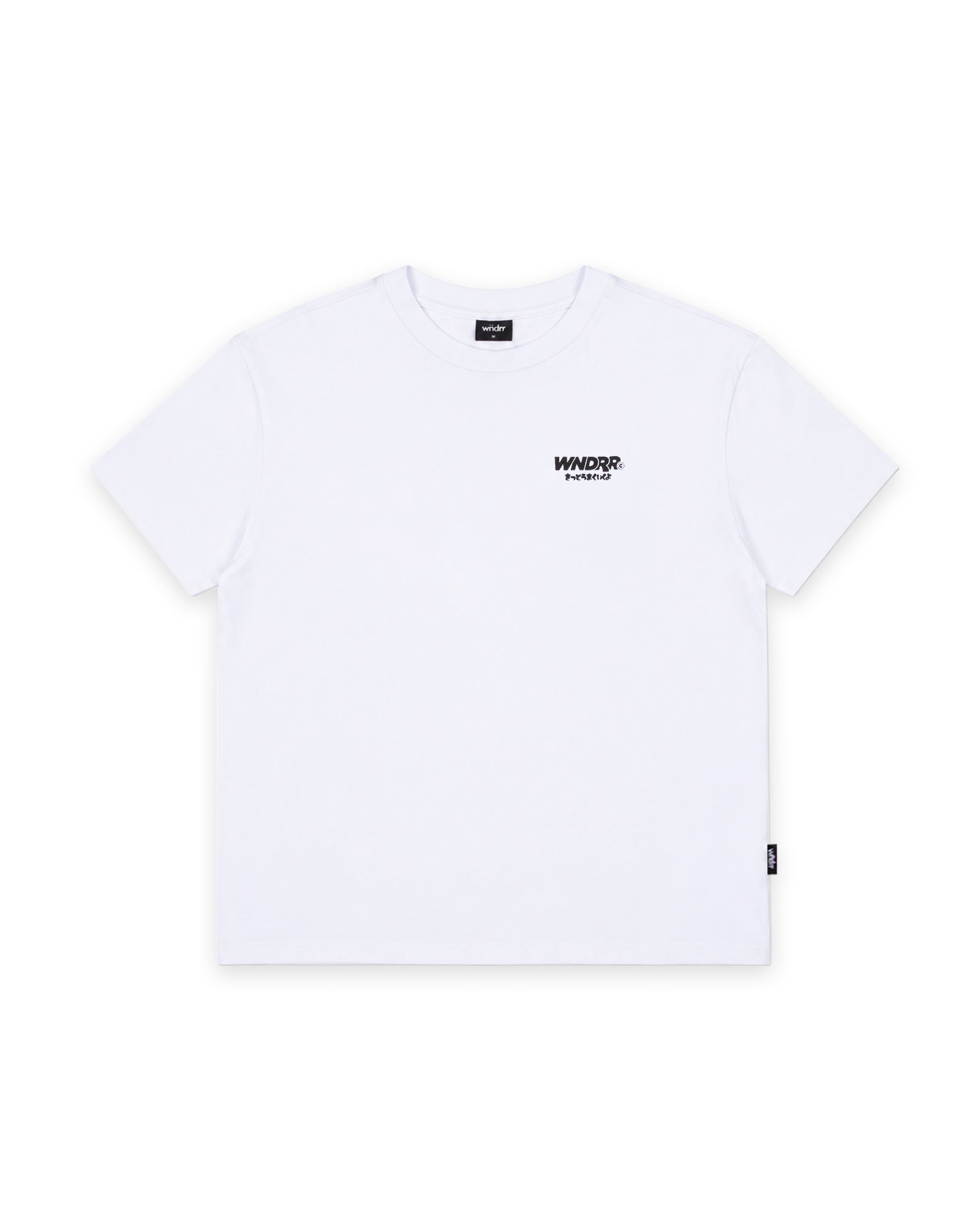 SLAMMED BOX FIT TEE - WHITE