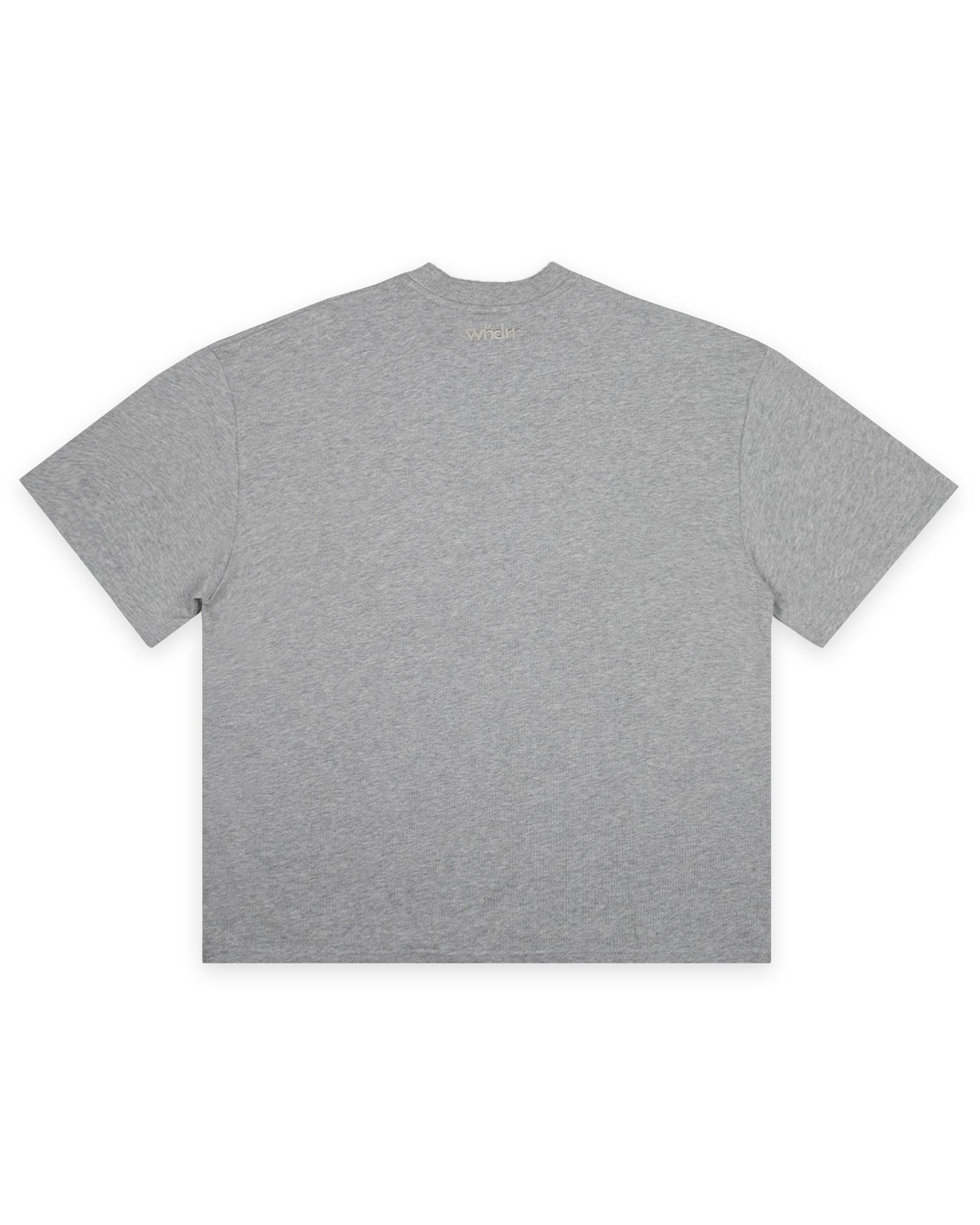 TOKEN HEAVY WEIGHT TEE - GREY MARLE