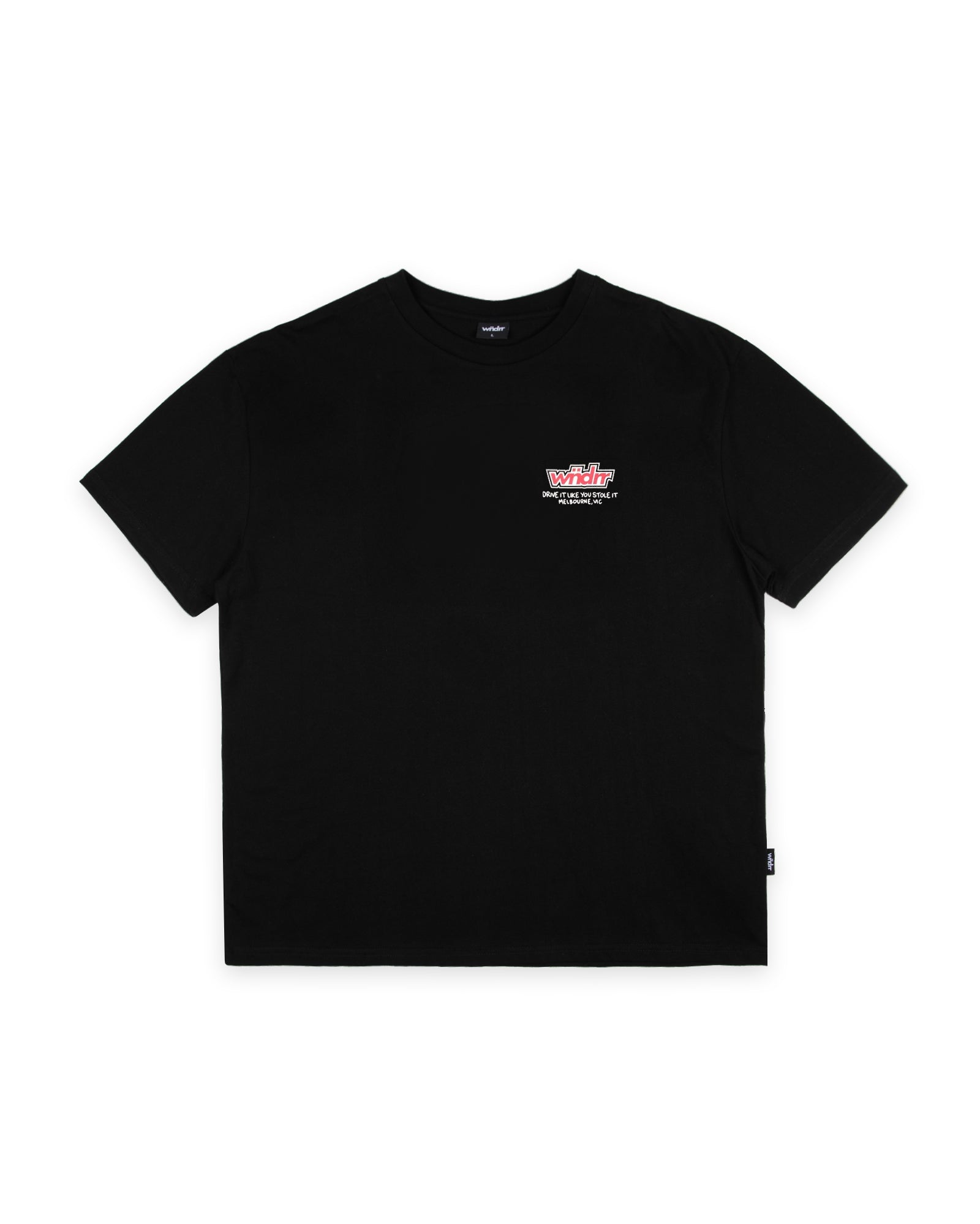 RIPSHIFT BOX FIT TEE - BLACK