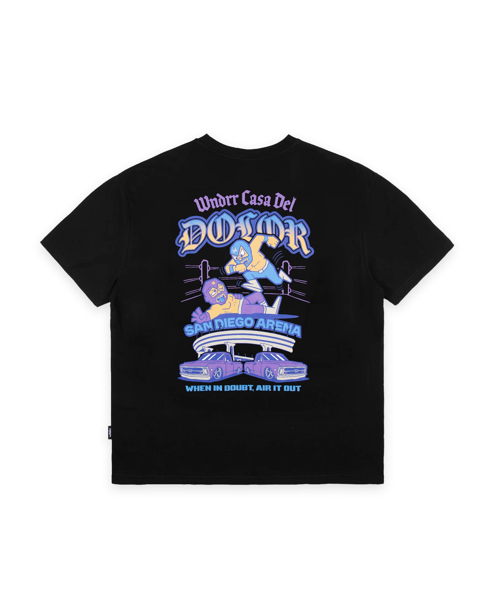 CASA DEL DOLOR BOX FIT TEE - BLACK