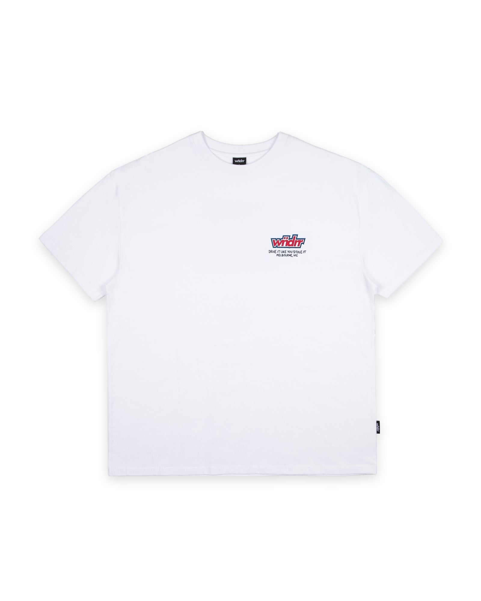 RIPSHIFT BOX FIT TEE - WHITE