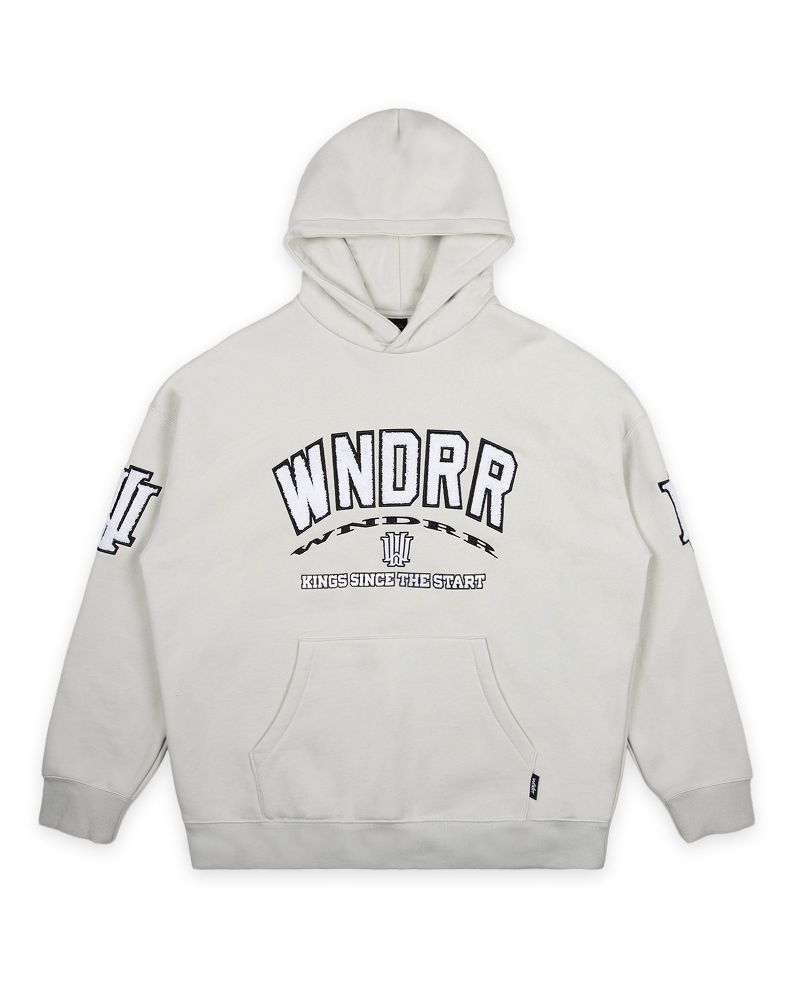 INSTITUTE HOOD SWEAT - OYSTER