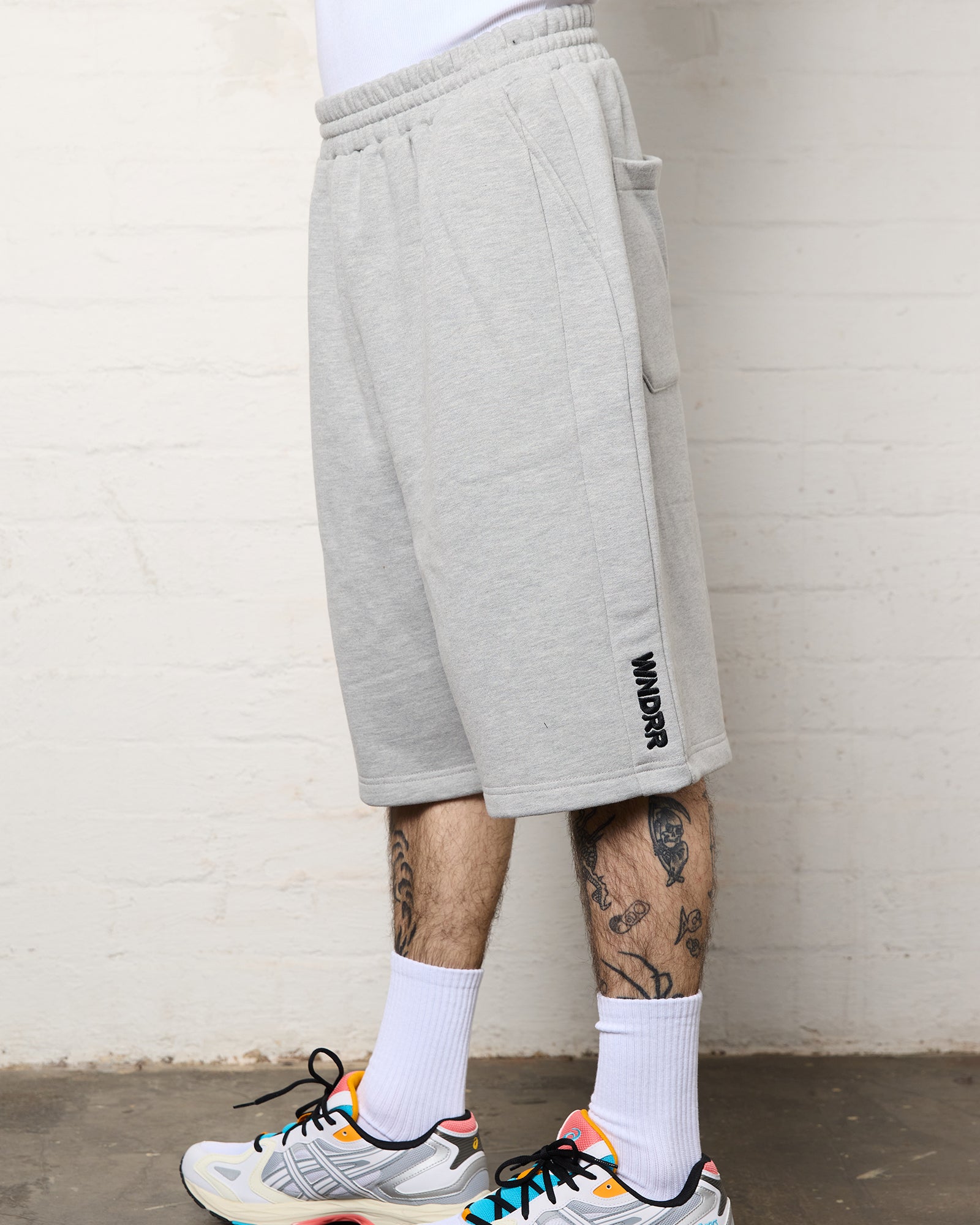 HALO TRACKSHORT - GREY MARLE