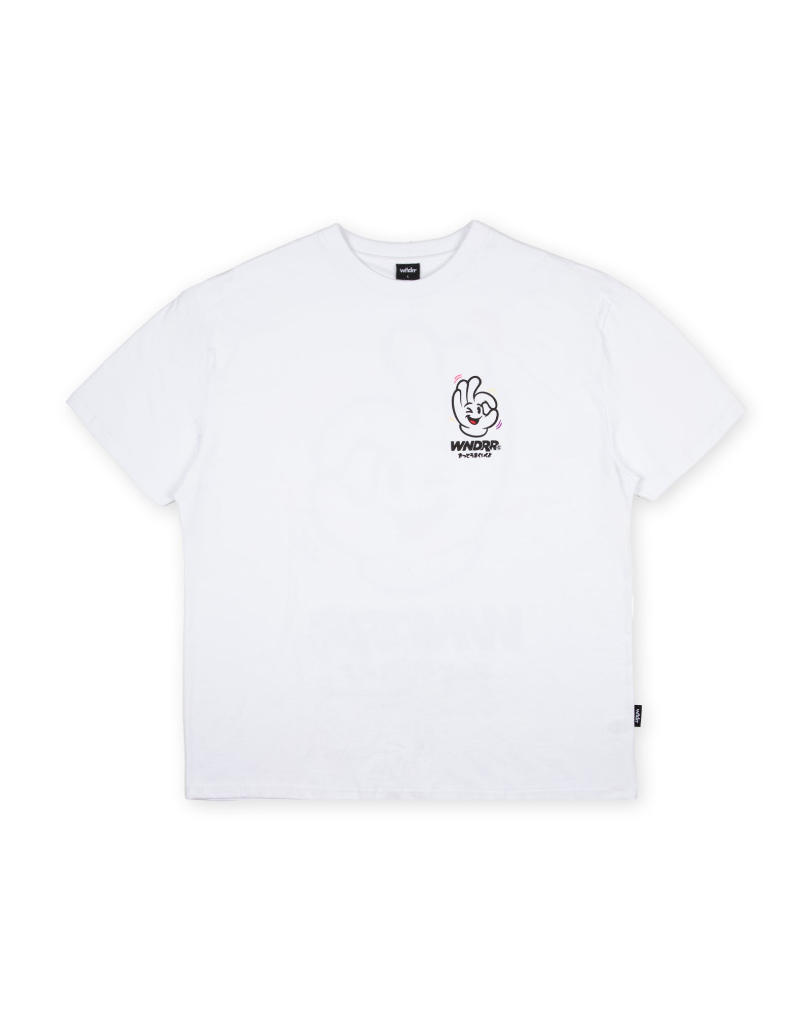 I'M SURE BOX FIT TEE - WHITE