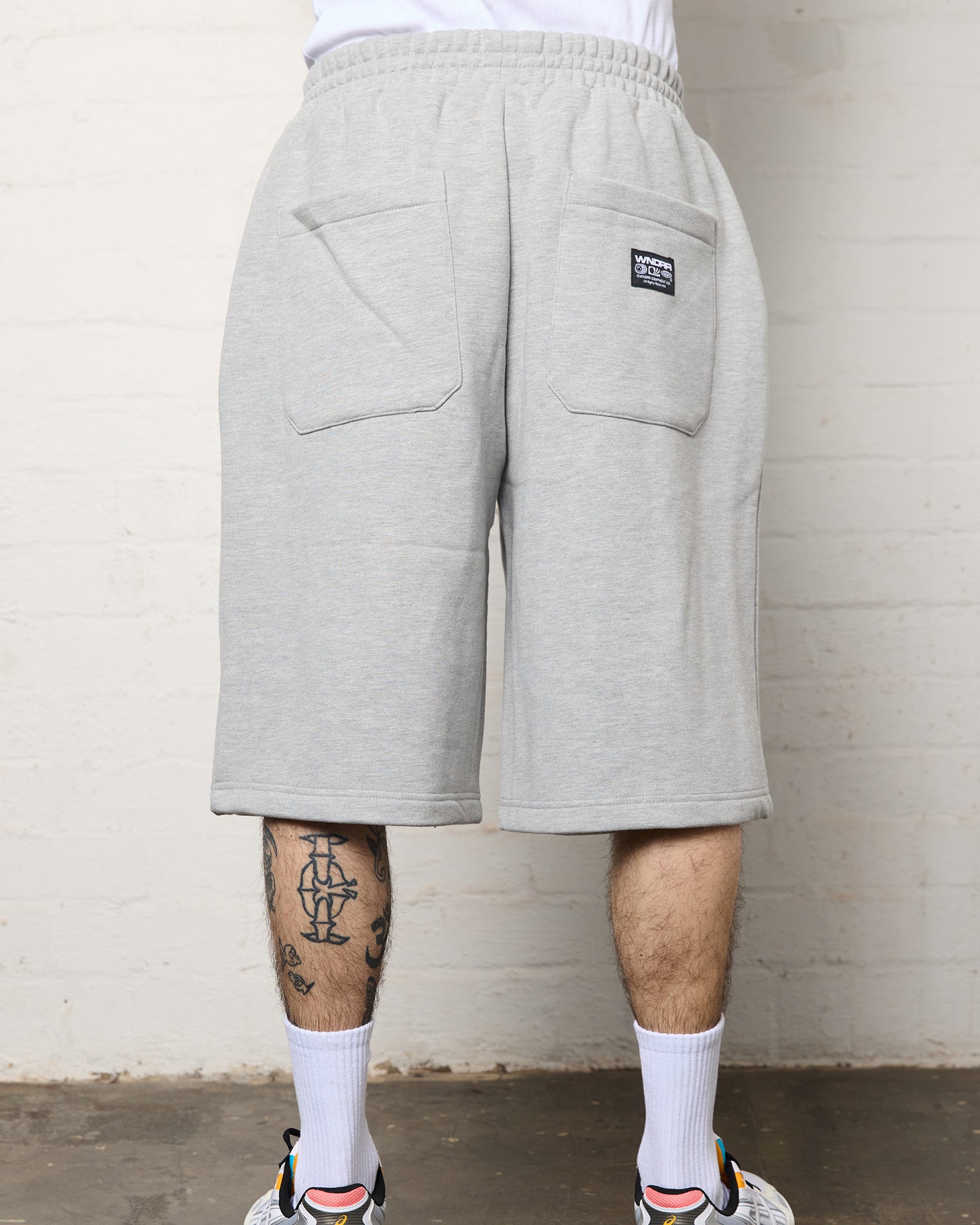 HALO TRACKSHORT - GREY MARLE