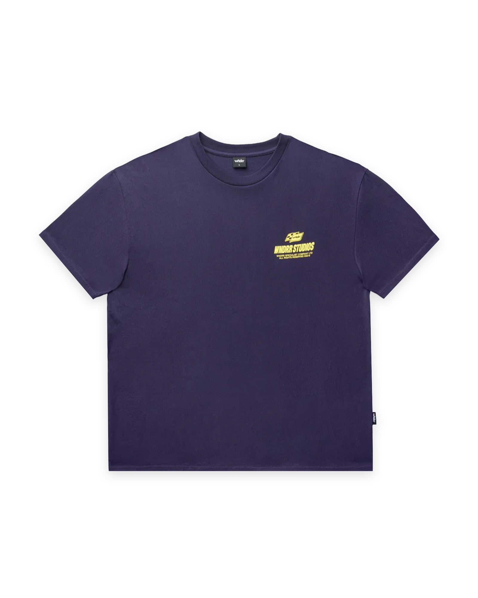 APEX BOX FIT TEE - NAVY