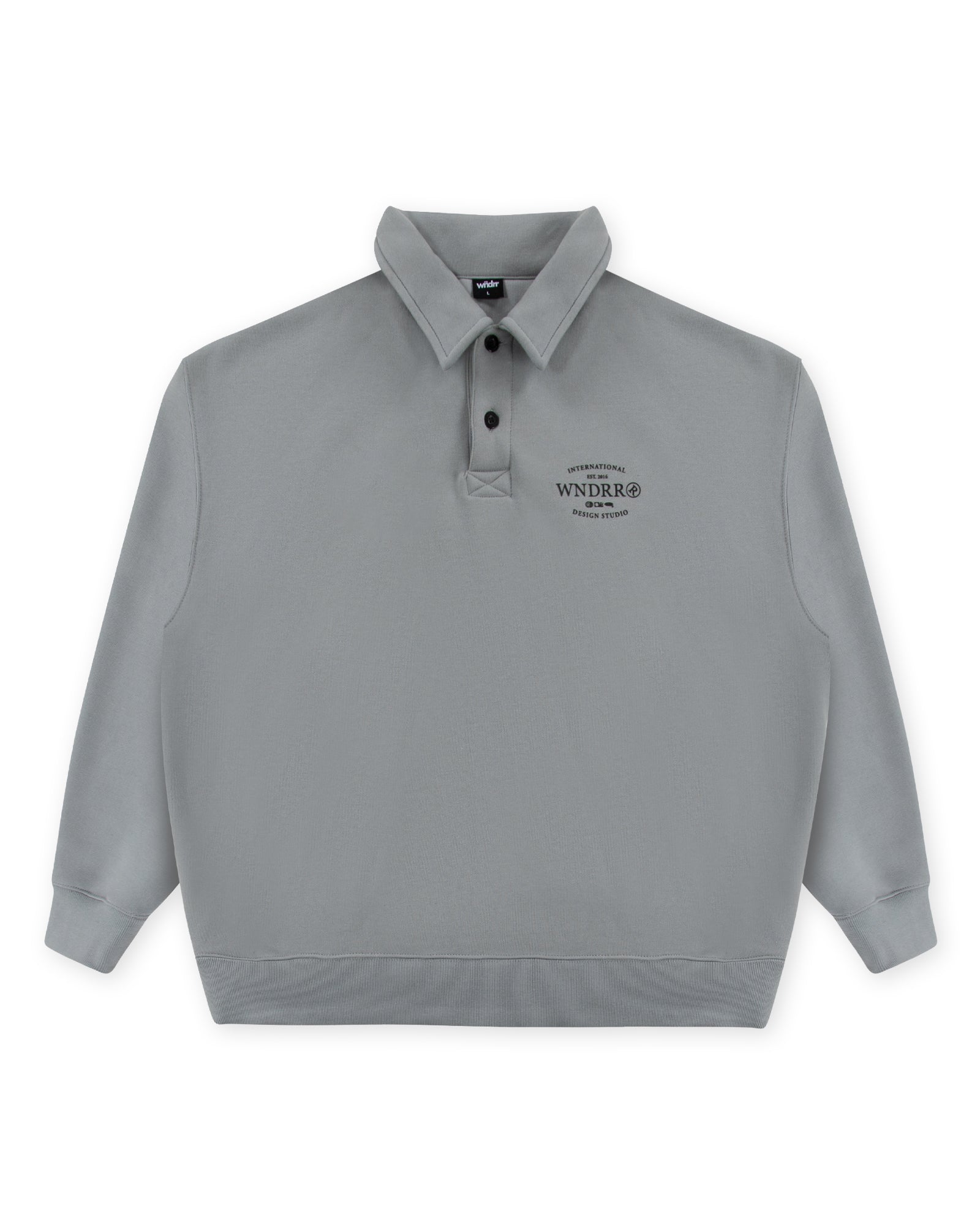 SHERIFF RUGBY SWEAT - CEMENT GREY