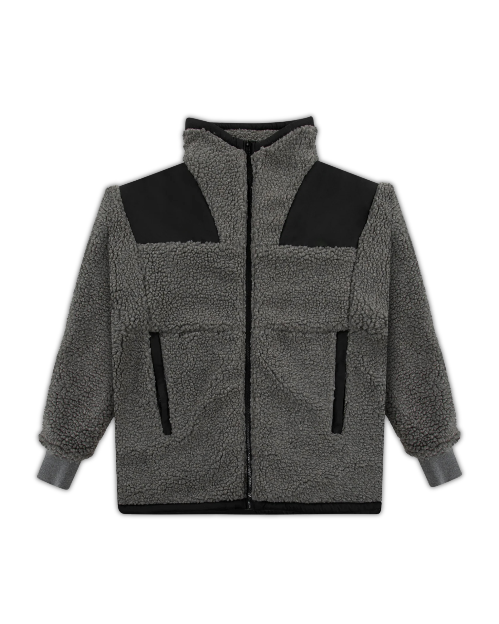 ARC SHERPA JACKET - CHARCOAL/BLACK