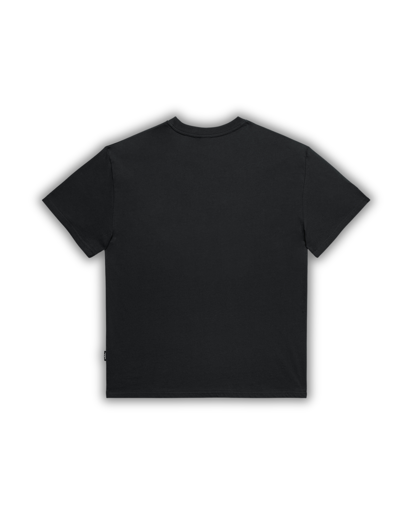 ATLANTIC BOX FIT TEE - FADED BLACK