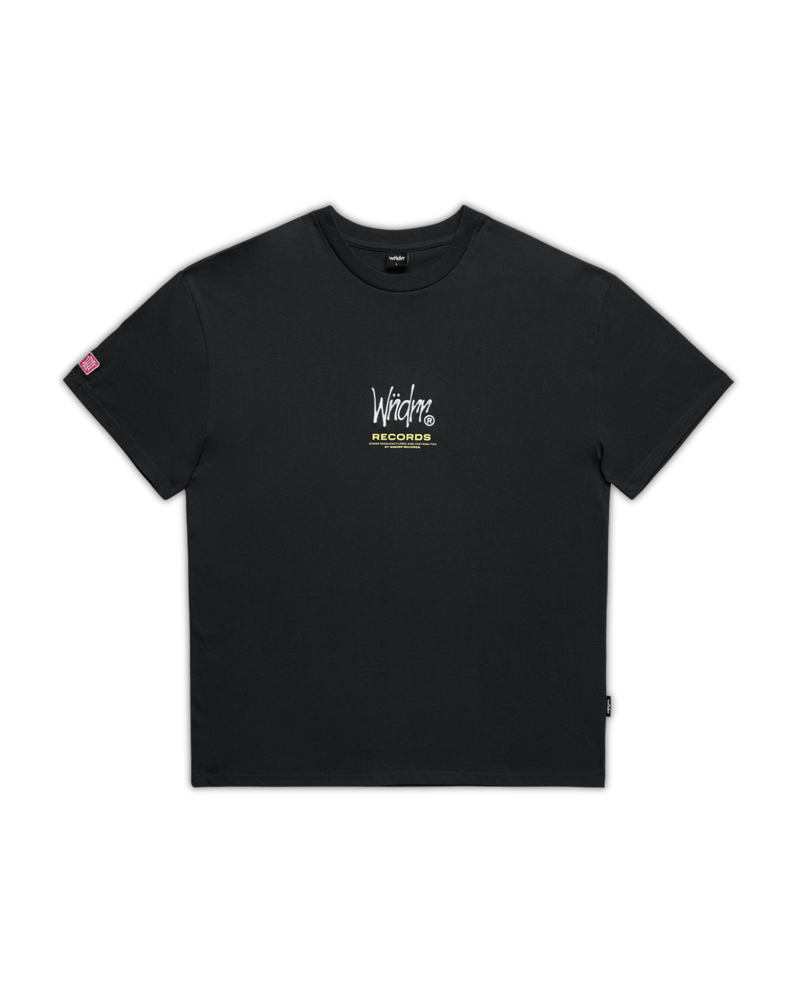 ATLANTIC BOX FIT TEE - FADED BLACK