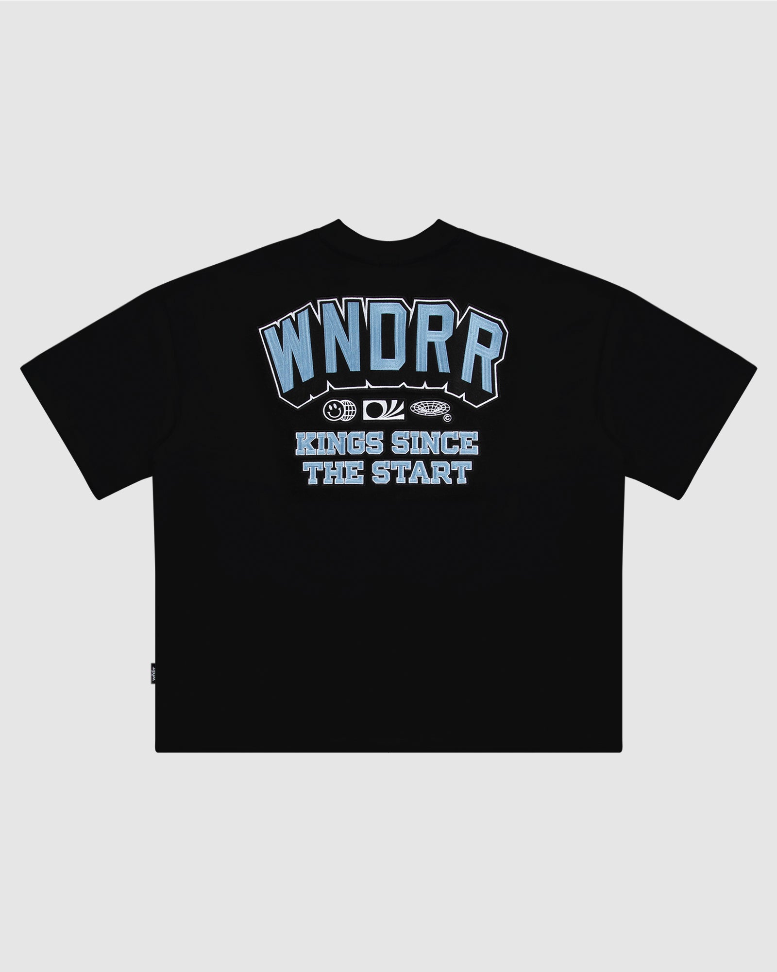 ALL ROUNDER HEAVY WEIGHT TEE - BLACK