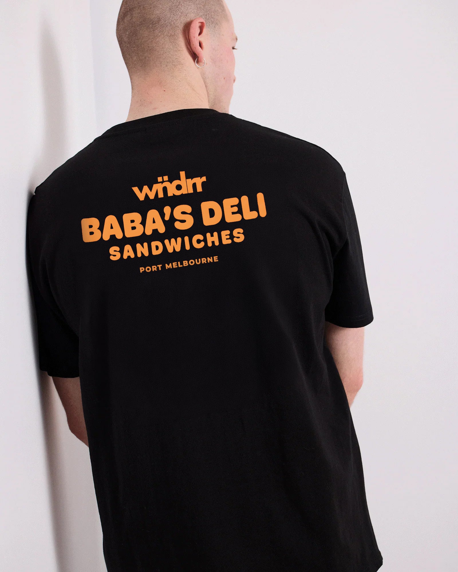 BABA'S DELI CLUB TEE - BLACK
