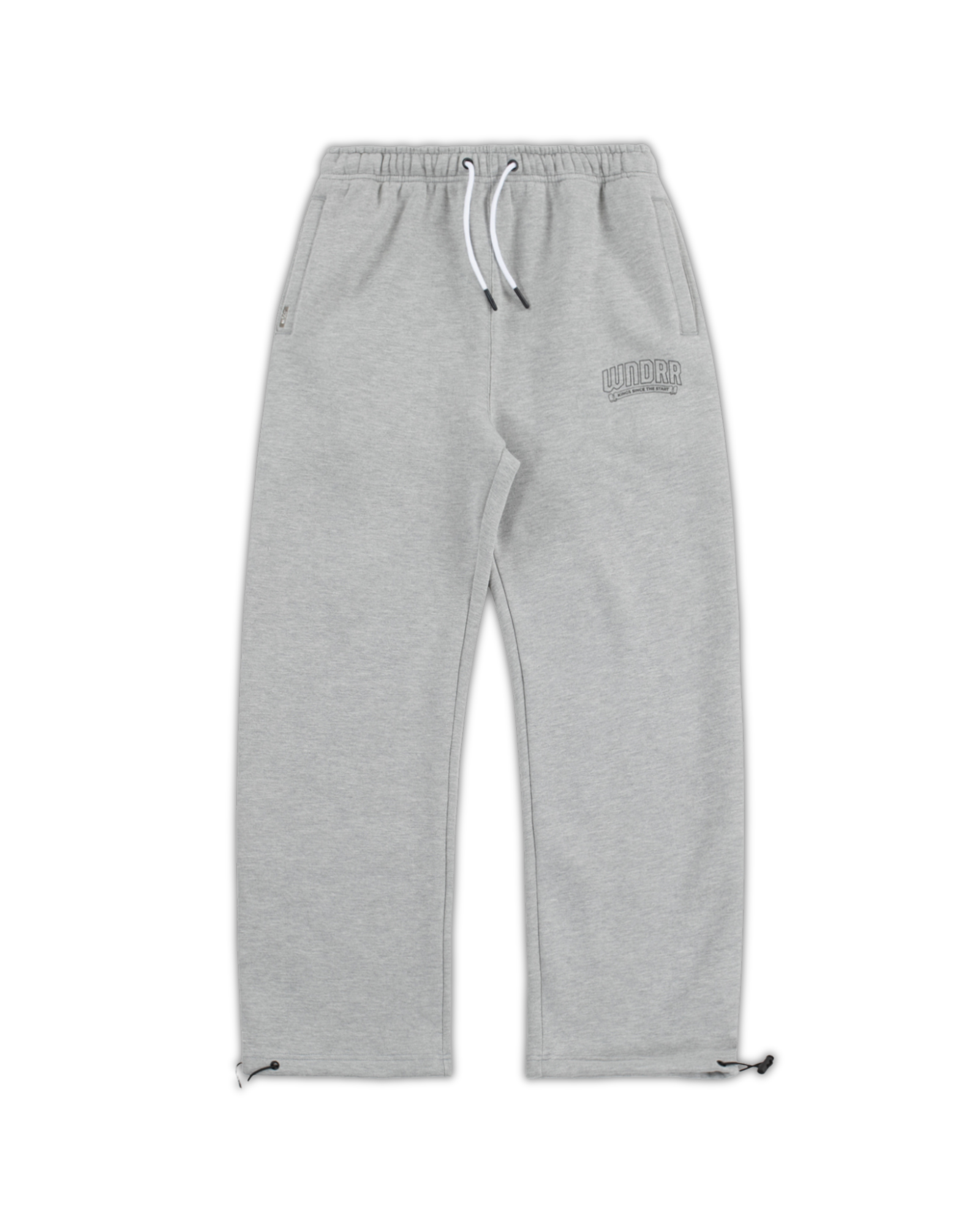 BANNER LOUNGE TRACKPANT - GREY MARLE