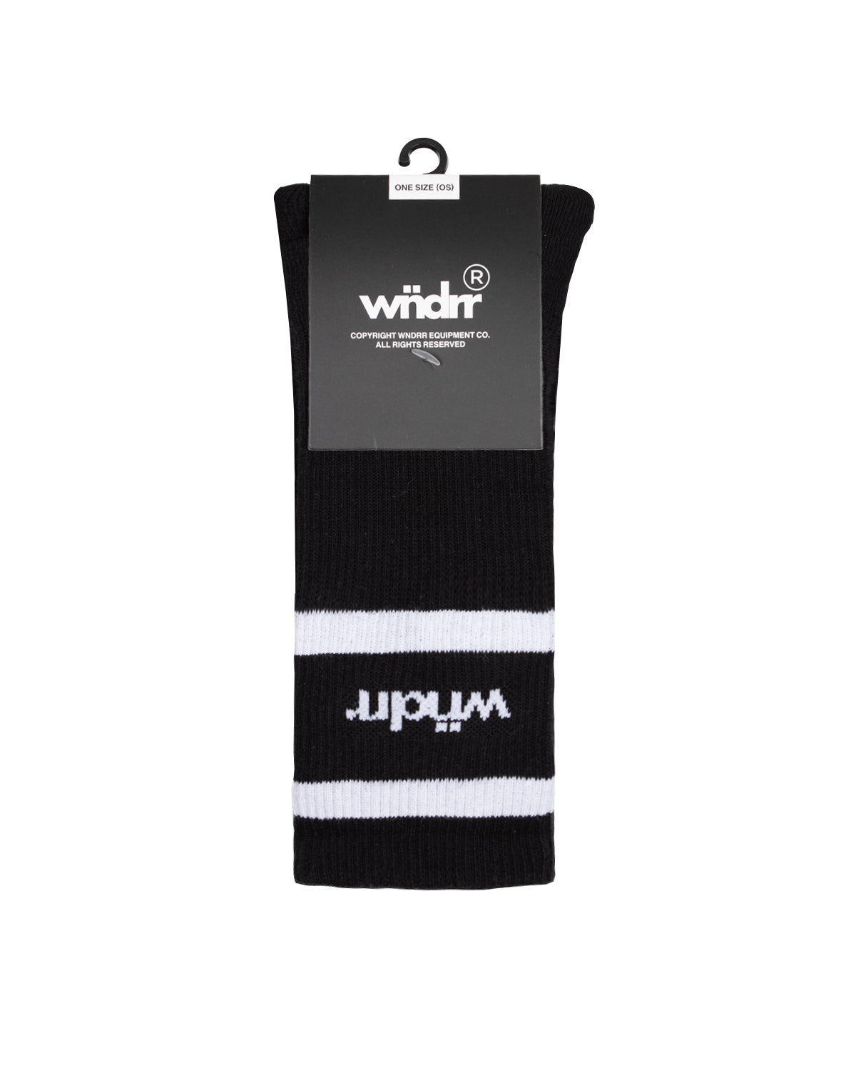 CHALLENGER SOCKS 3 PK - BLACK