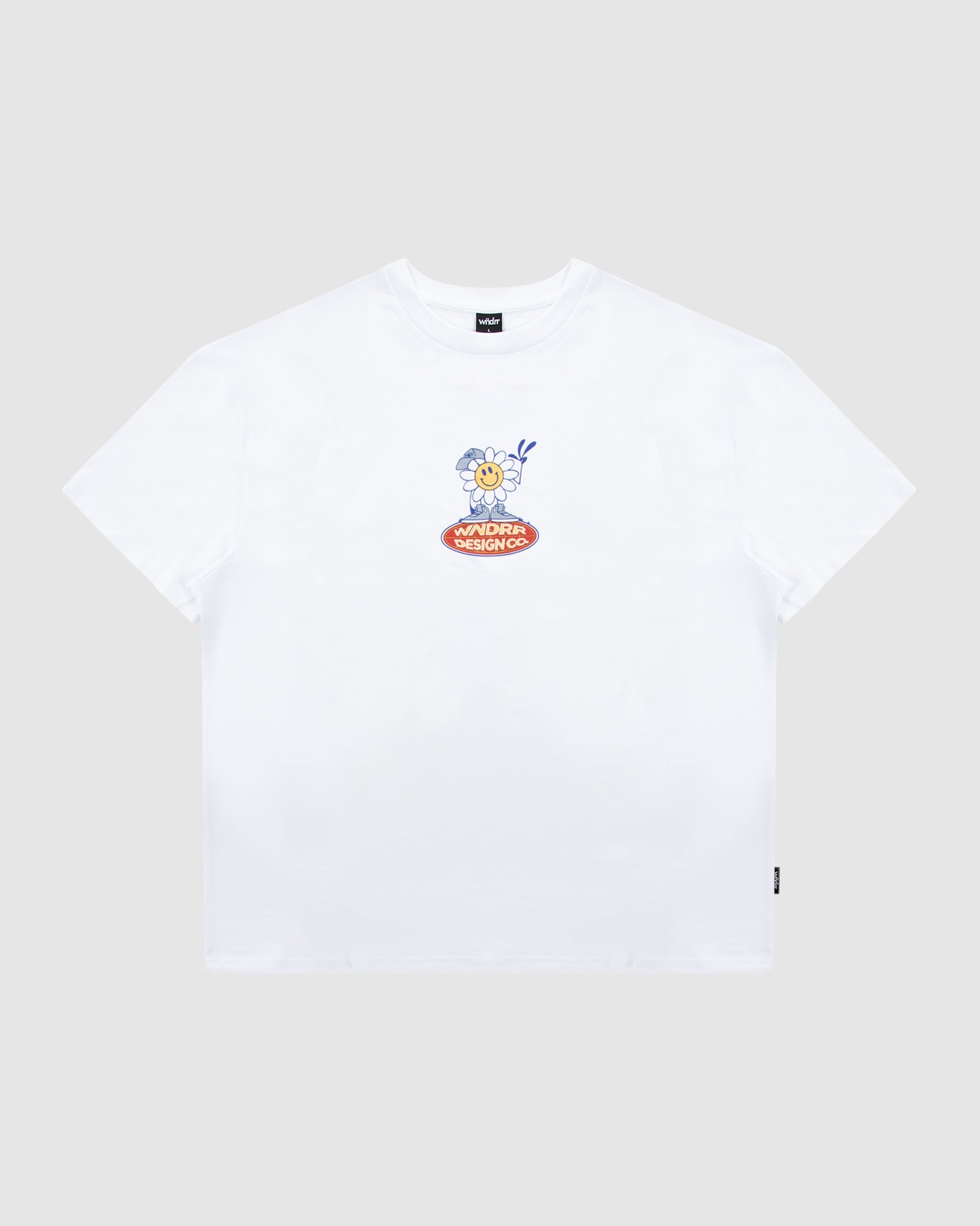 FLOWER BOY BOX FIT TEE - WHITE