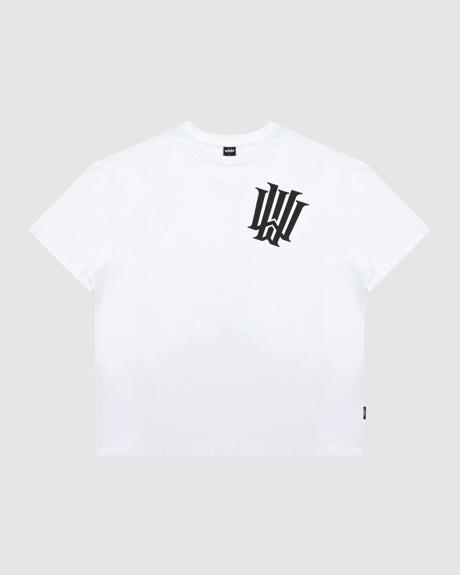 CARTELLO BOX FIT TEE - WHITE