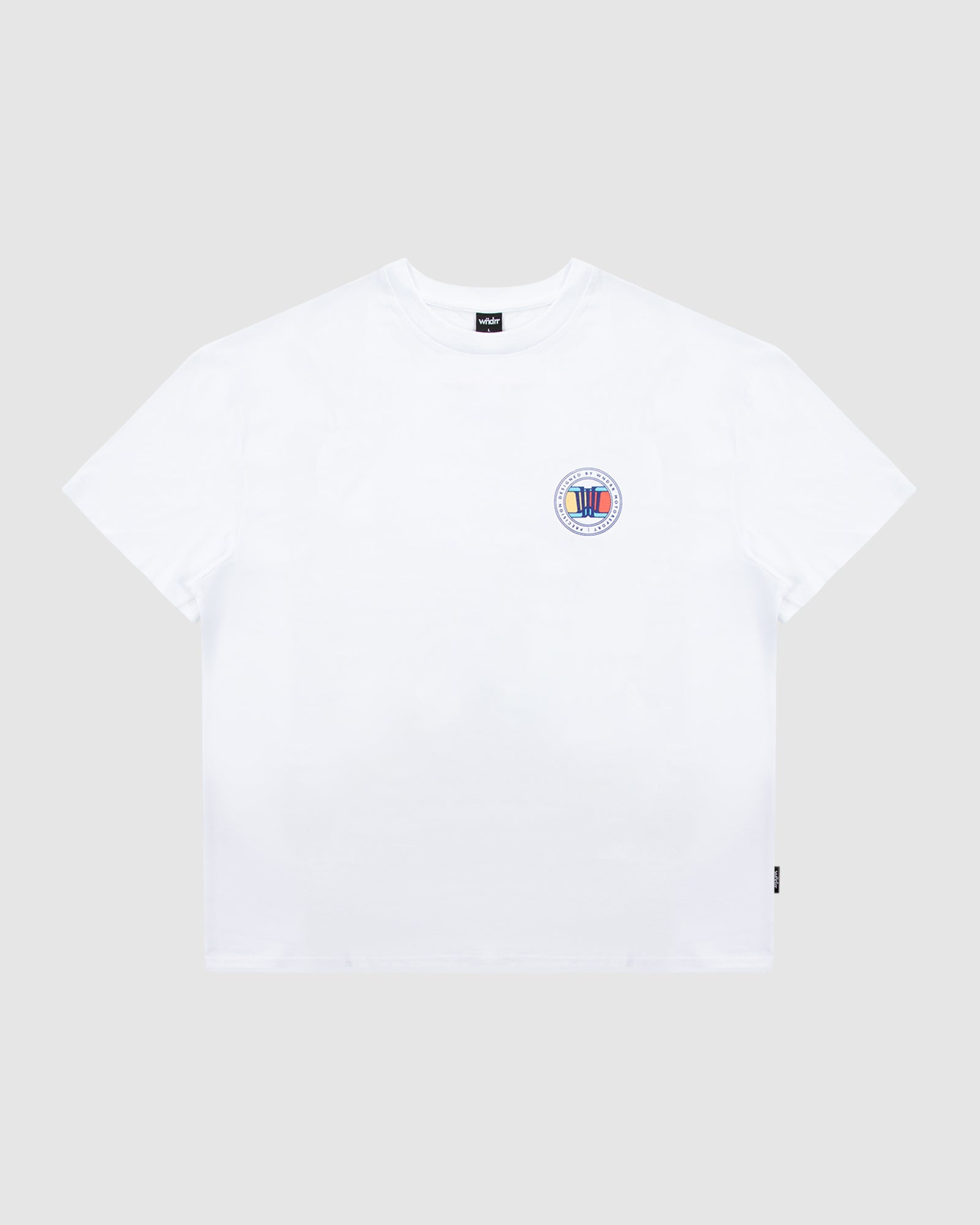 GRAN SPORT BOX FIT TEE - WHITE